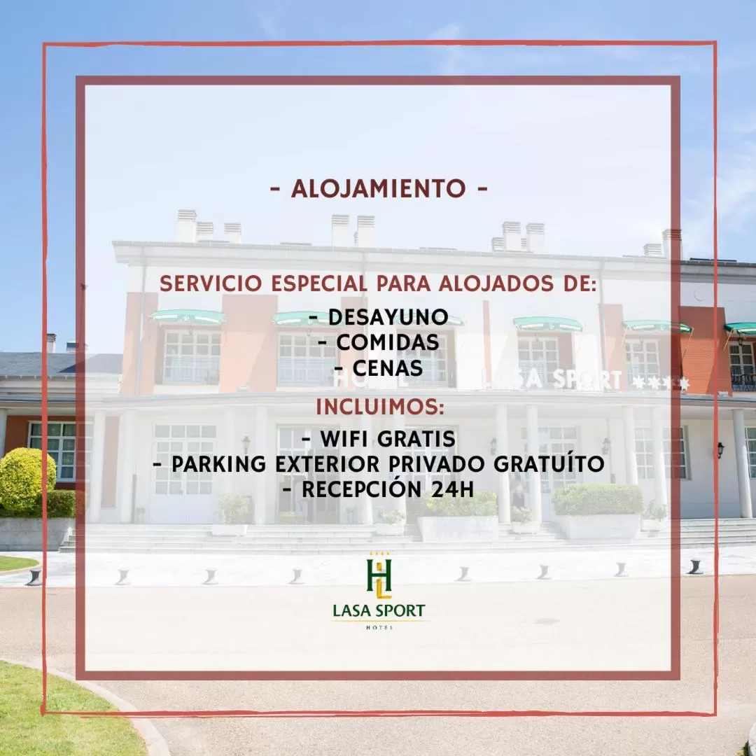 Logo/Certificate/Sign in Hotel Lasa Sport