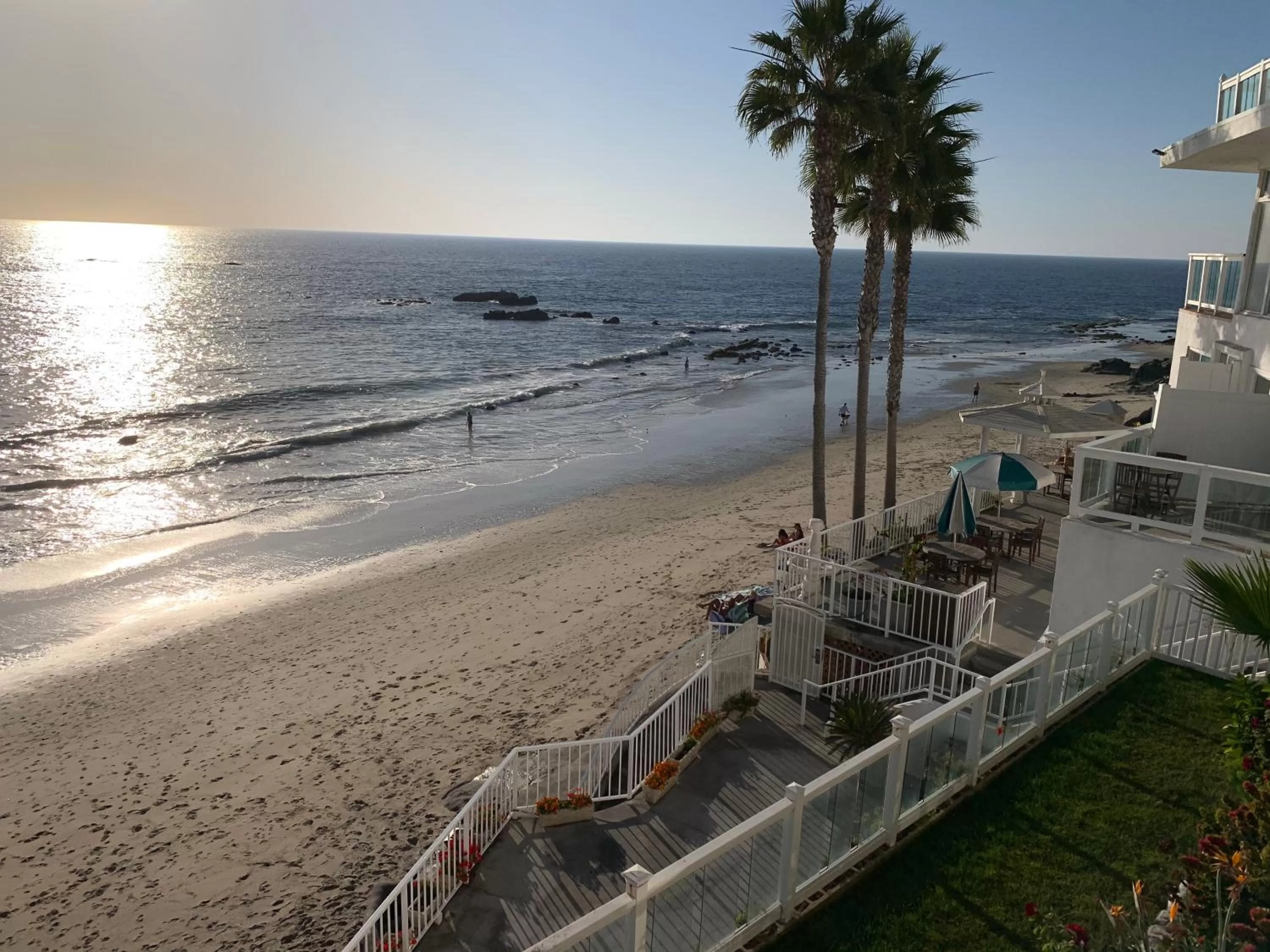 Balcony/Terrace in Capri Laguna on the Beach - A Boutique Hotel