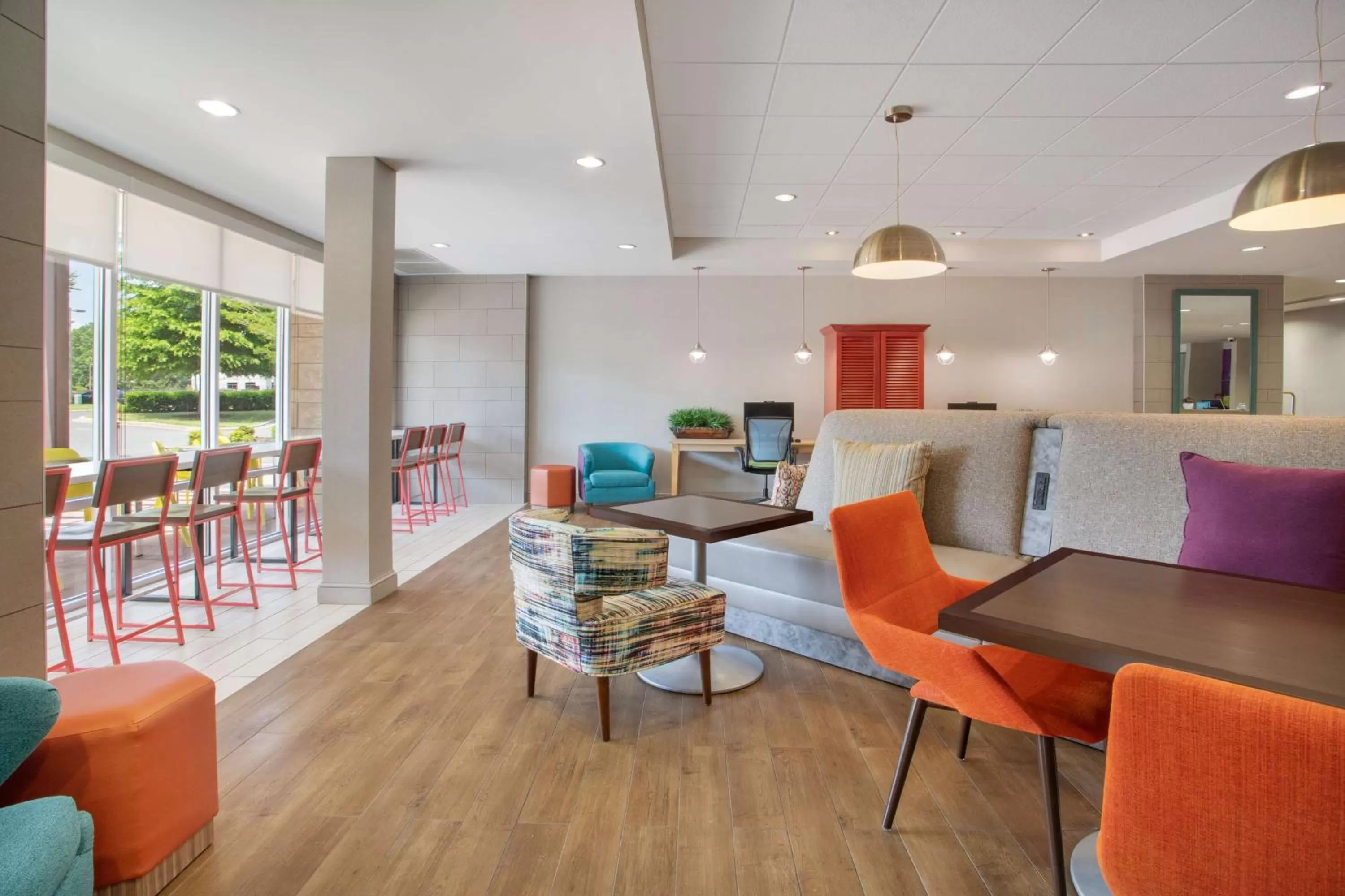 Lobby or reception in Home2 Suites Charlotte I-77 South