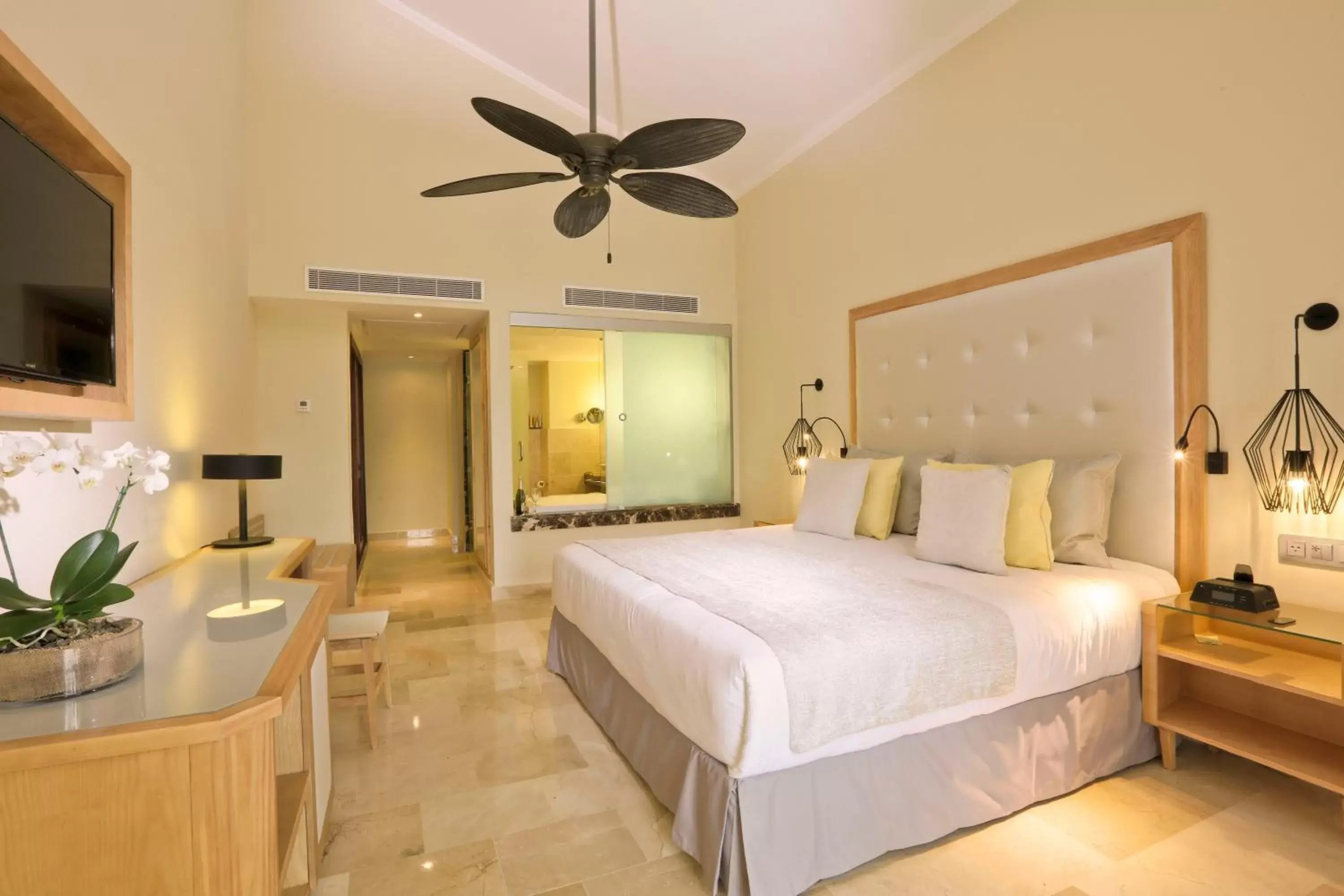 Bed in Grand Palladium Palace Resort Spa & Casino - All Inclusive