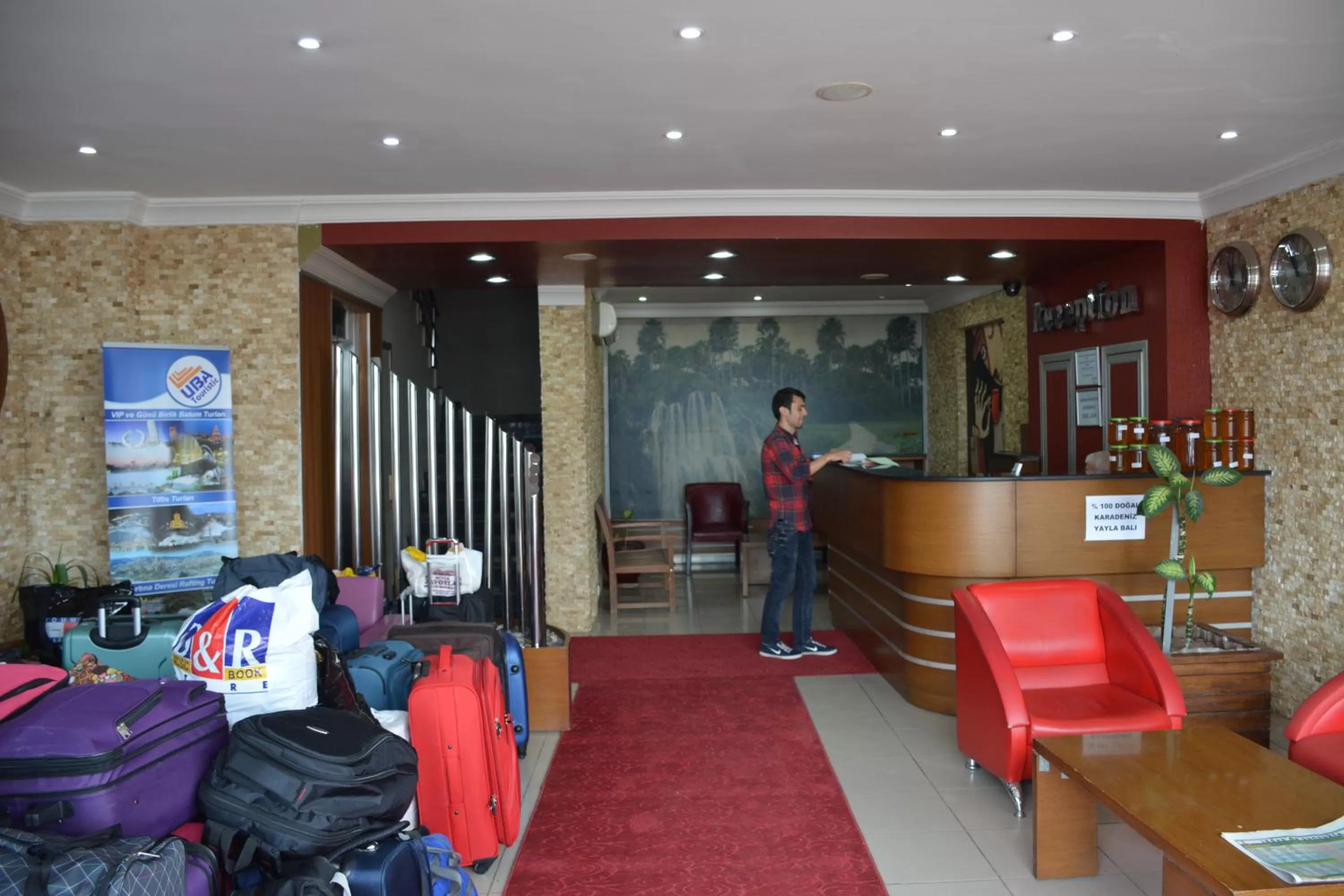 Lobby or reception in Hopa Heyamo Hotel