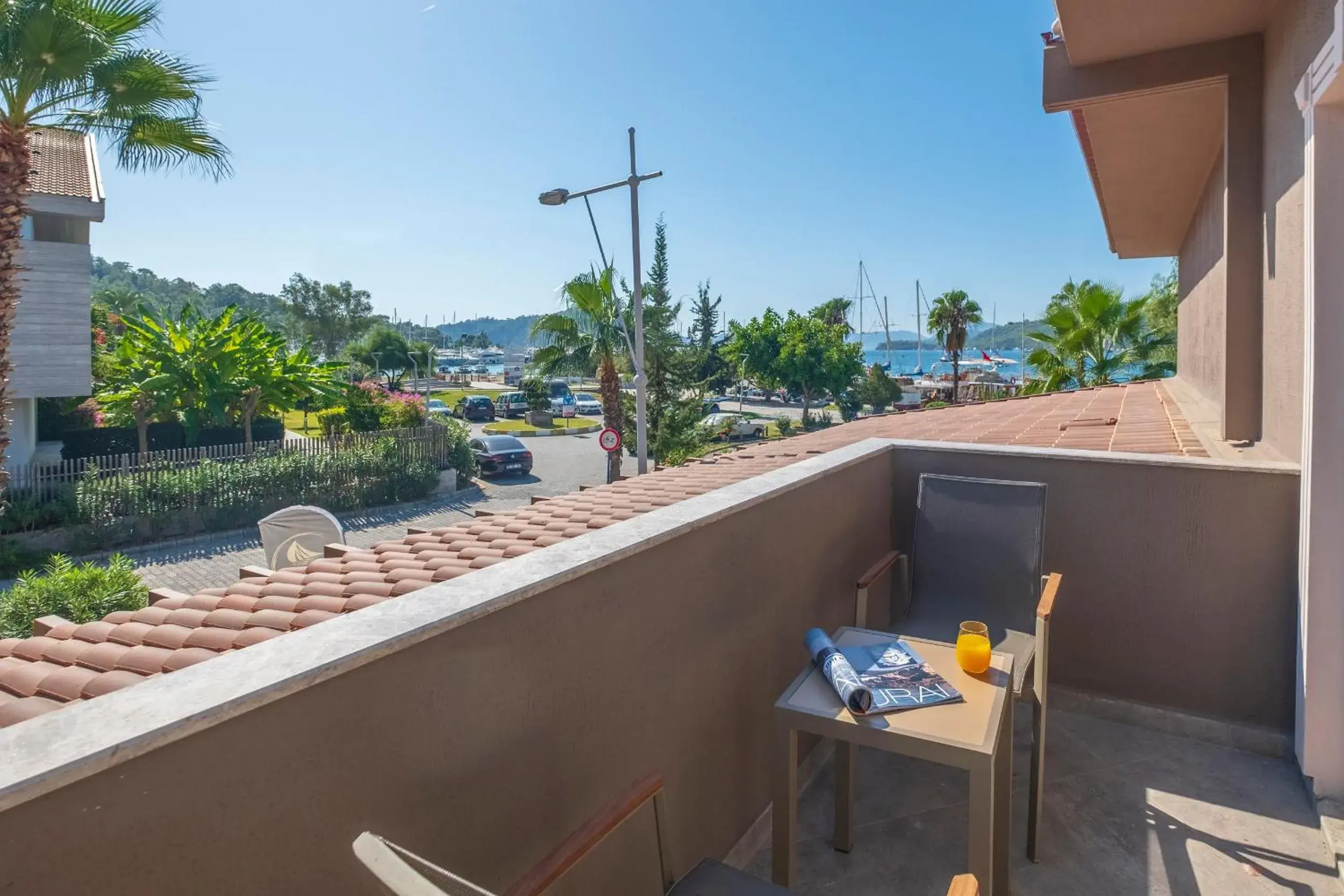 Balcony/Terrace in Marina Bay Gocek