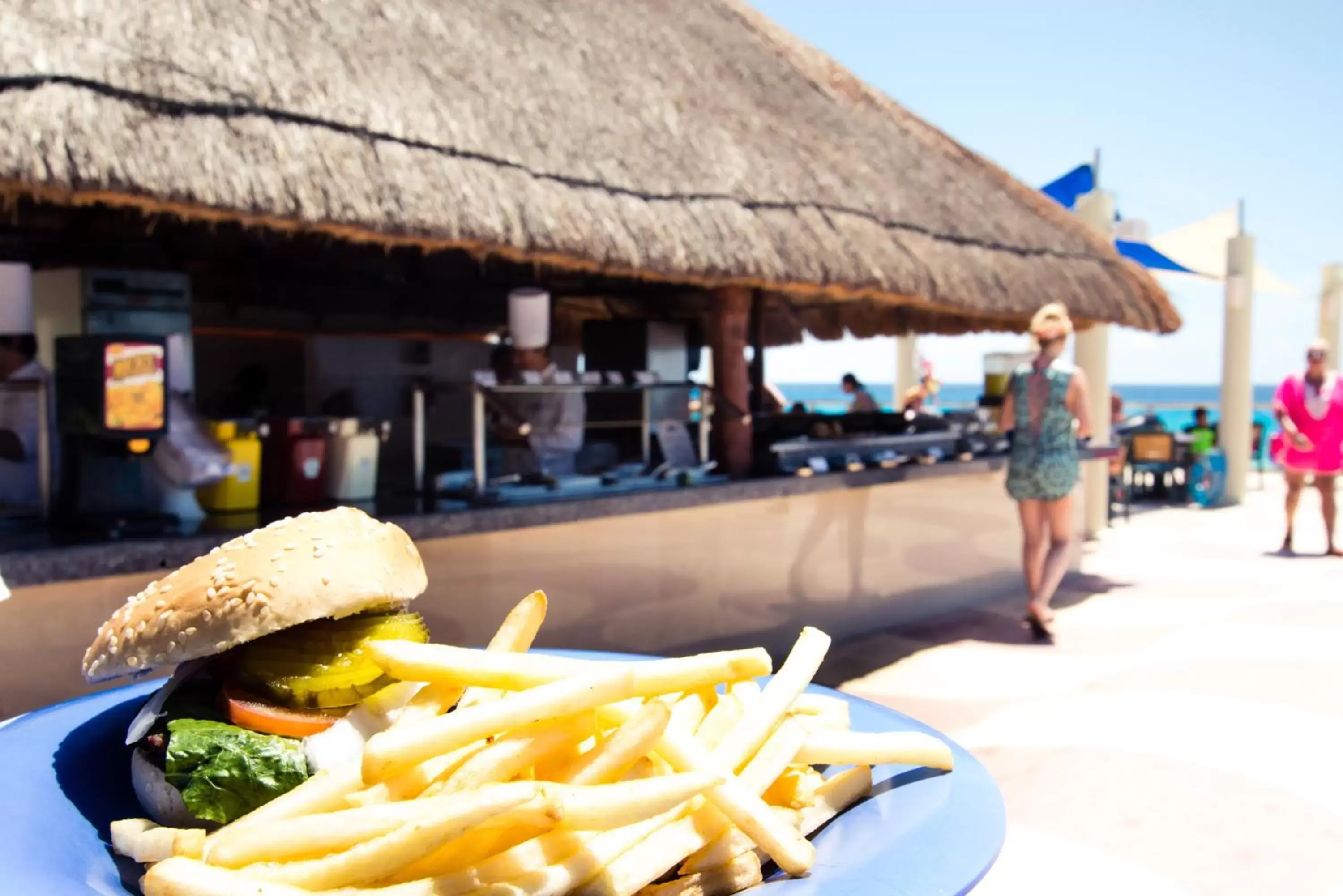 Food close-up in Crown Paradise Club Cancun - All Inclusive