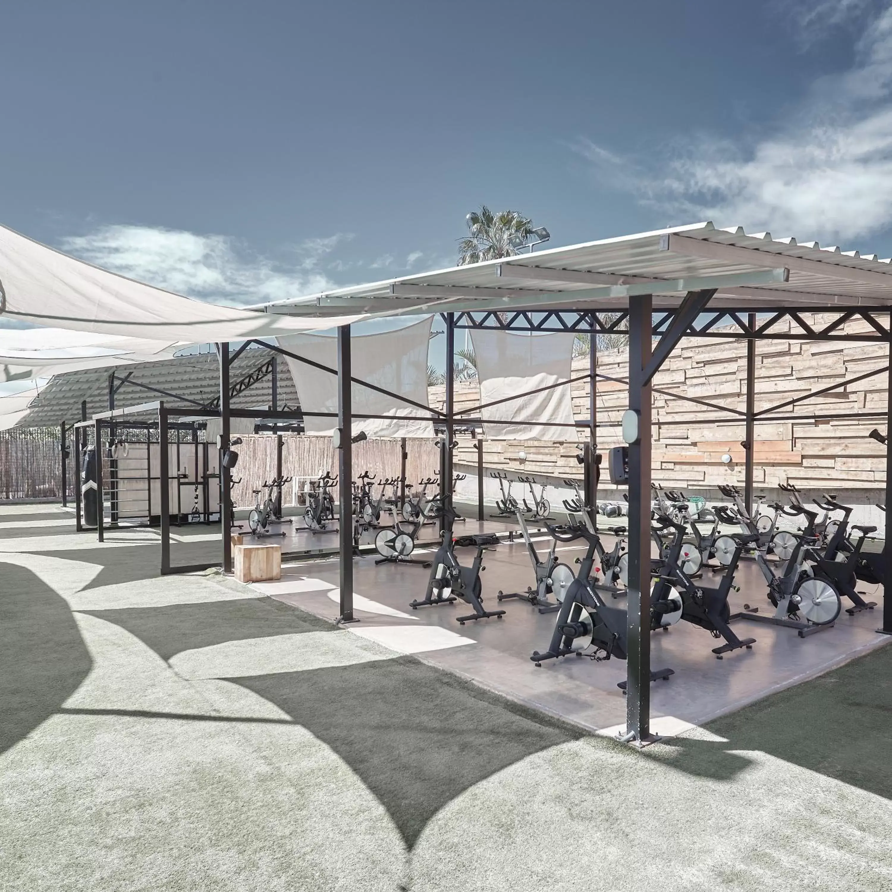 Fitness centre/facilities in Hotel Baobab Suites