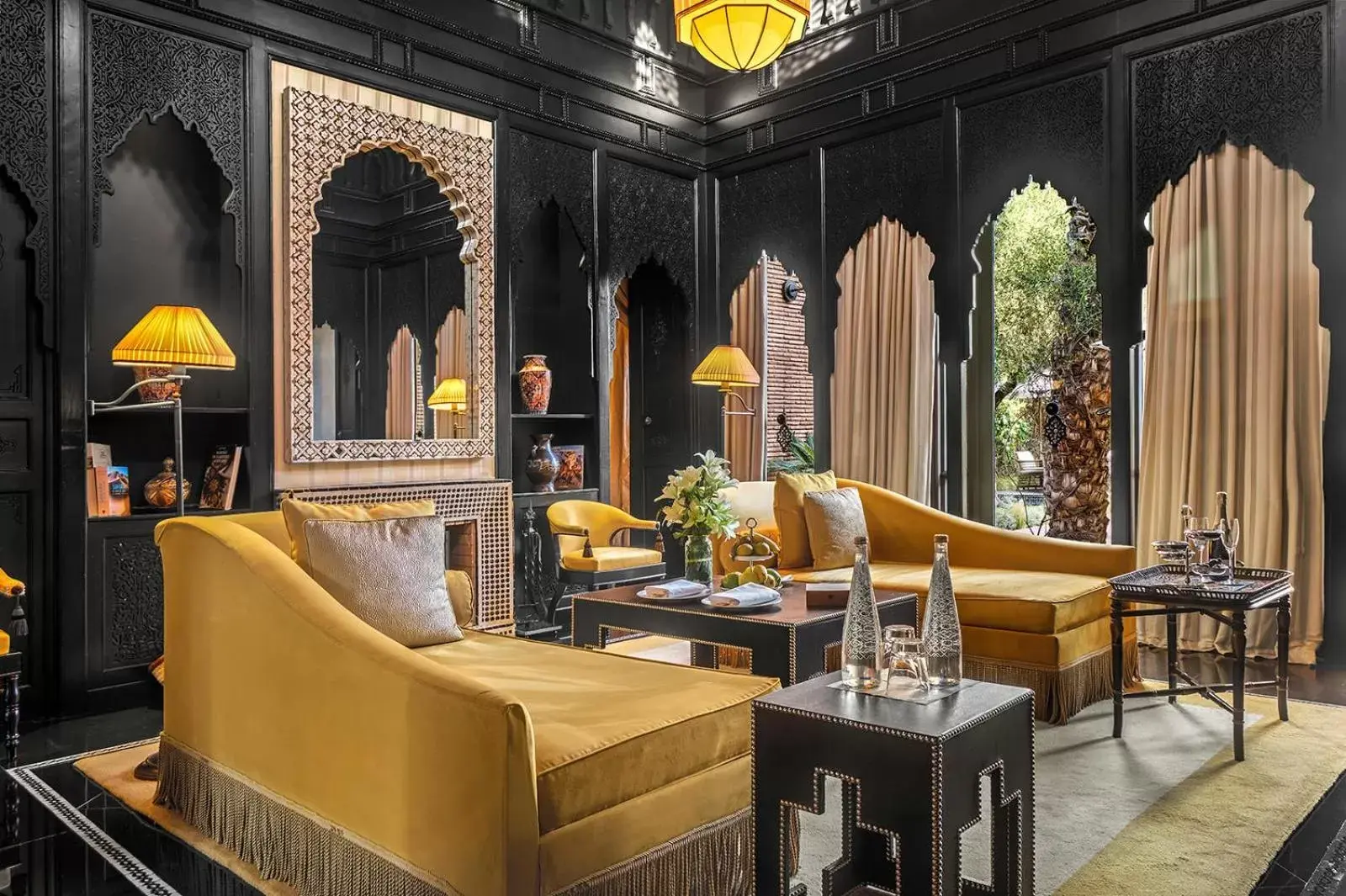 Living room, Restaurant/Places to Eat in Selman Marrakech