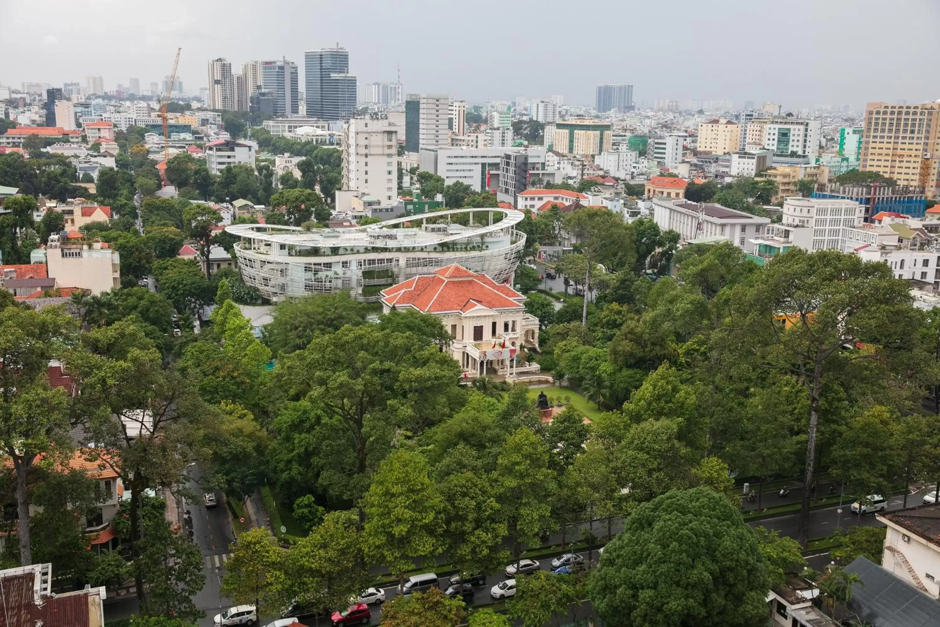 View (from property/room), Bird's-eye View in ÊMM Hotel Saigon