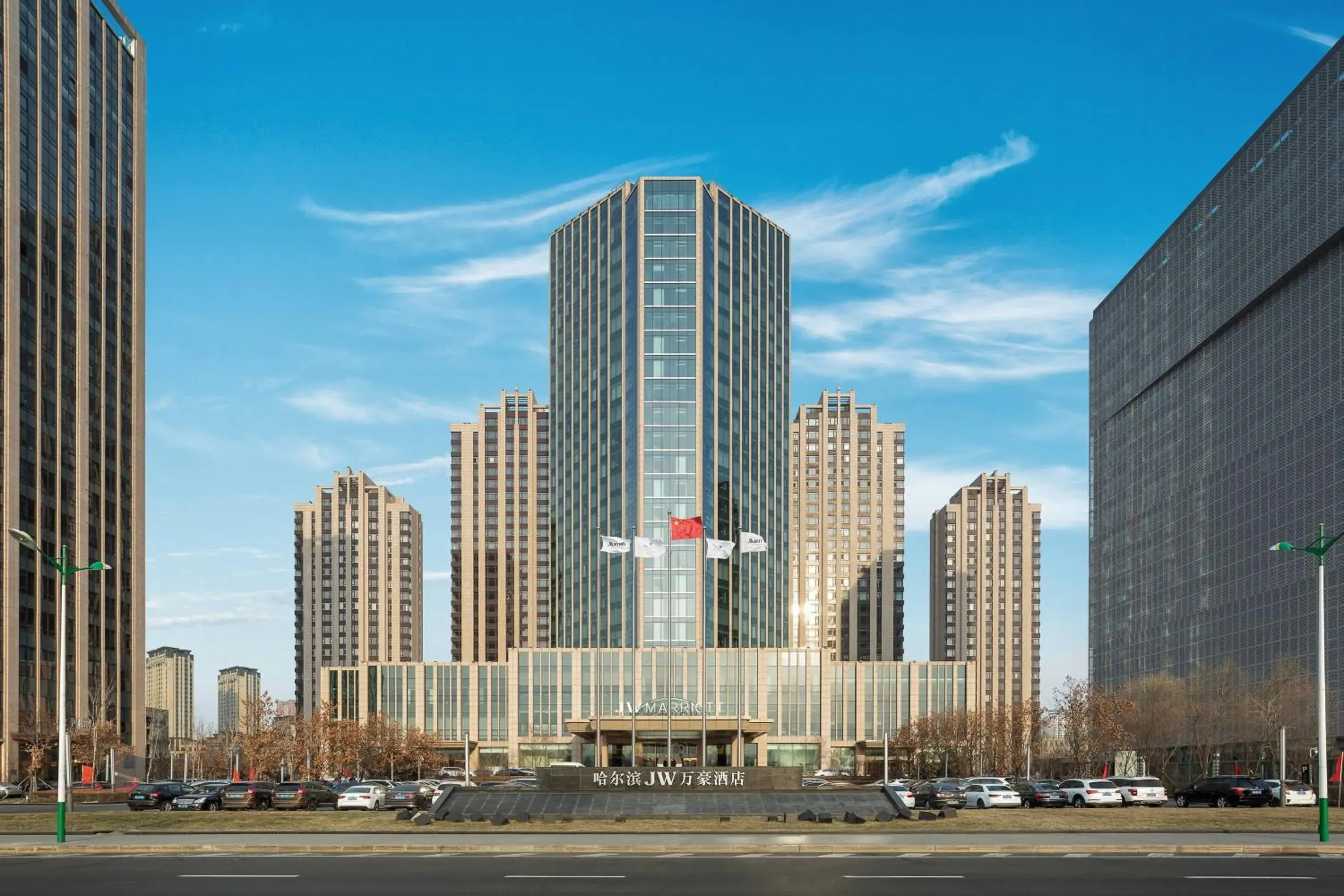 Property building in JW Marriott Hotel Harbin River North