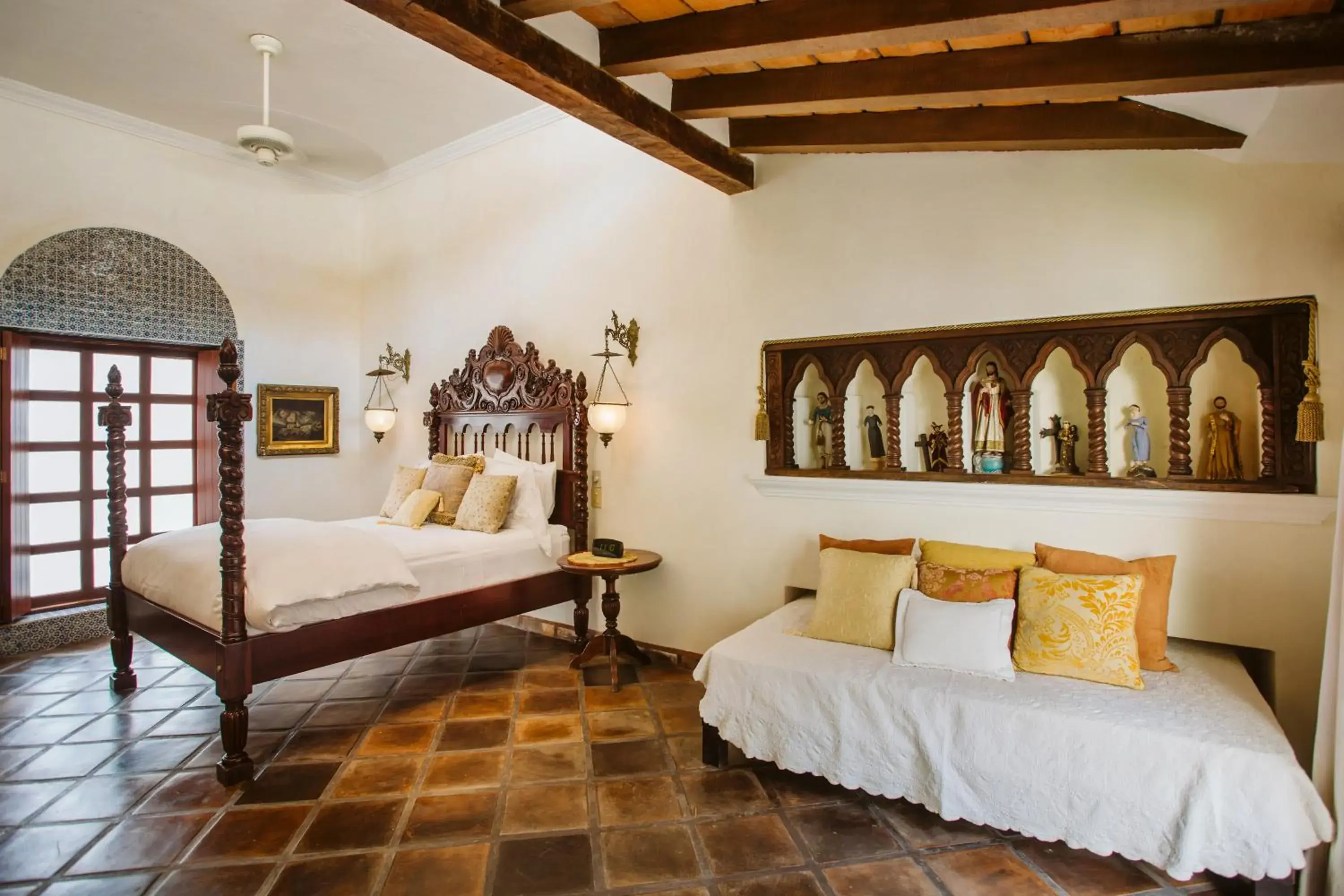 Bed in Hacienda San Angel