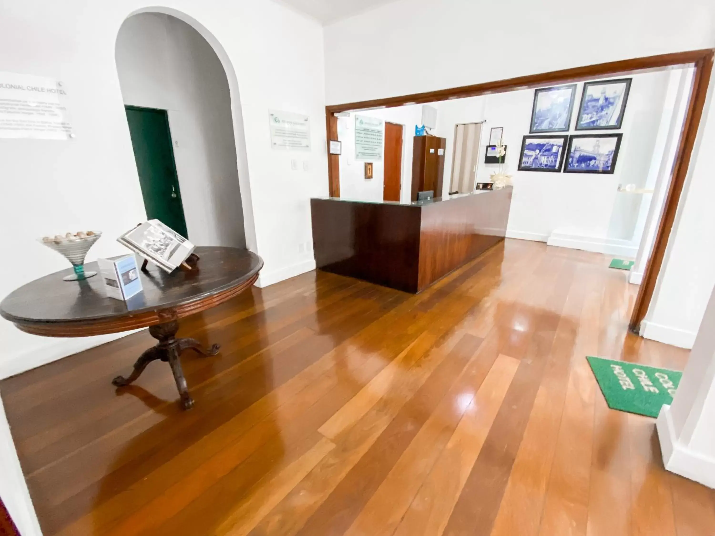 Lobby or reception in Pousada Colonial Chile