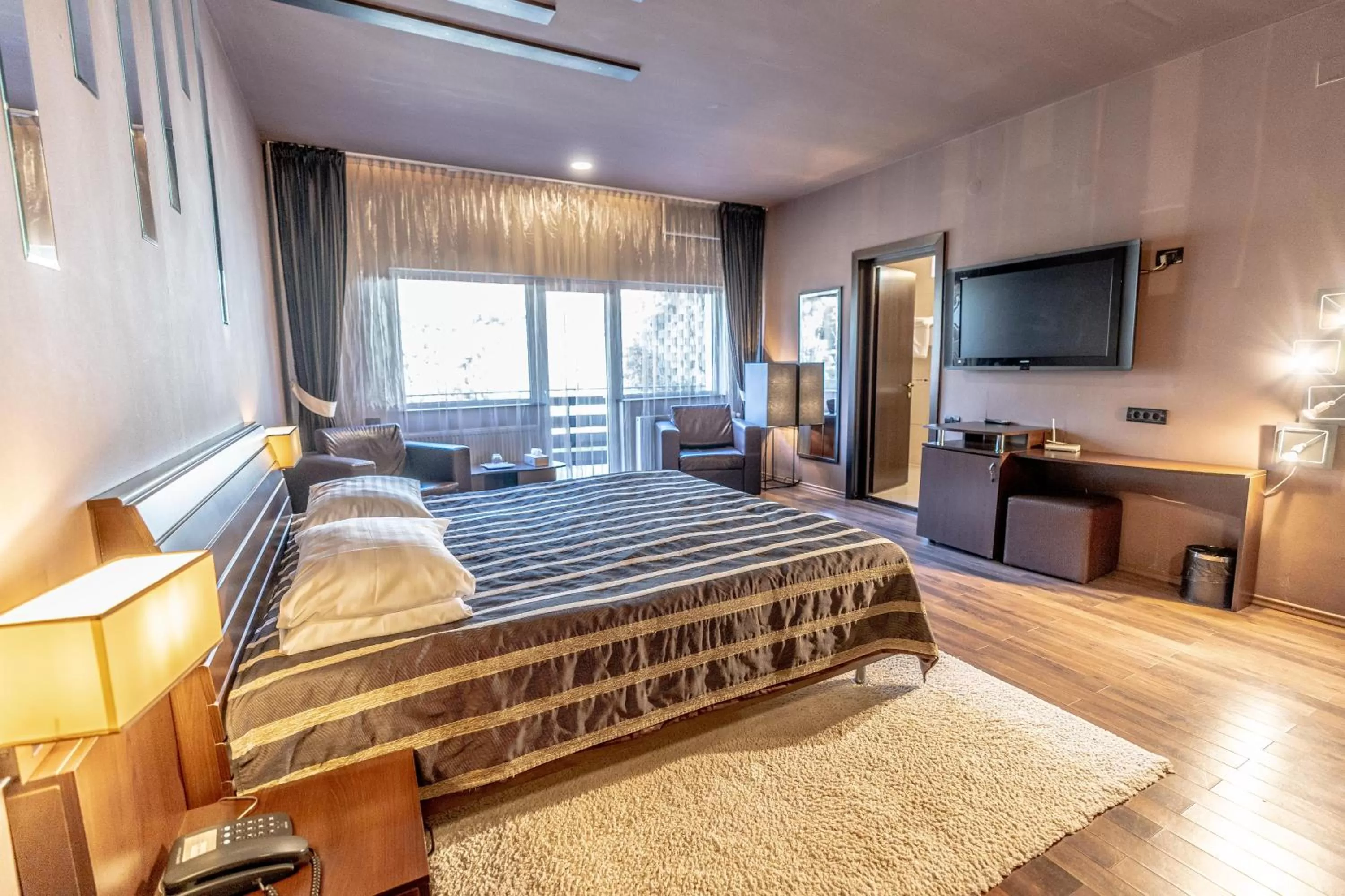 Bed in Hotel Belvedere