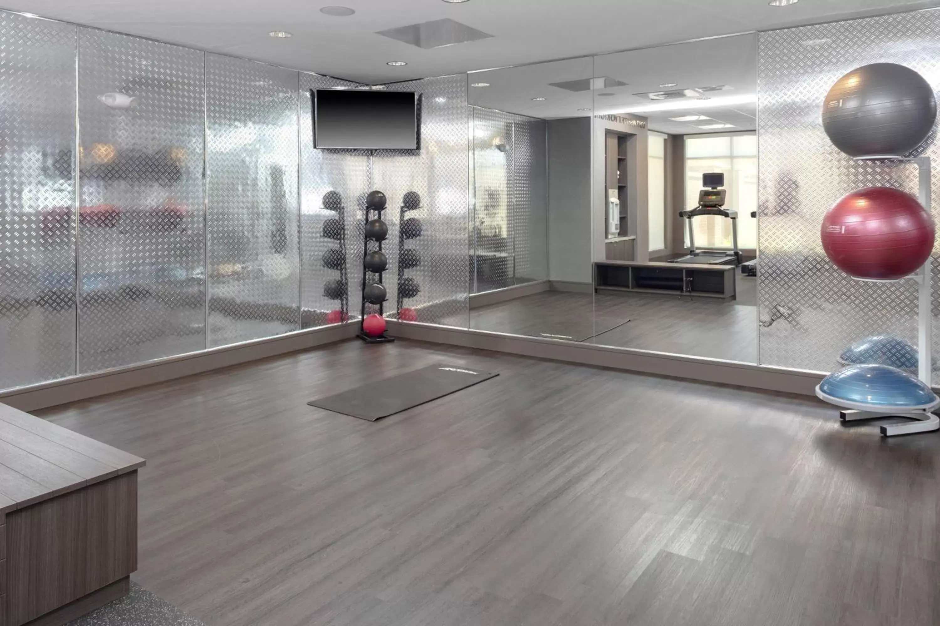 Fitness centre/facilities in Fairfield Inn & Suites Charlotte Pineville