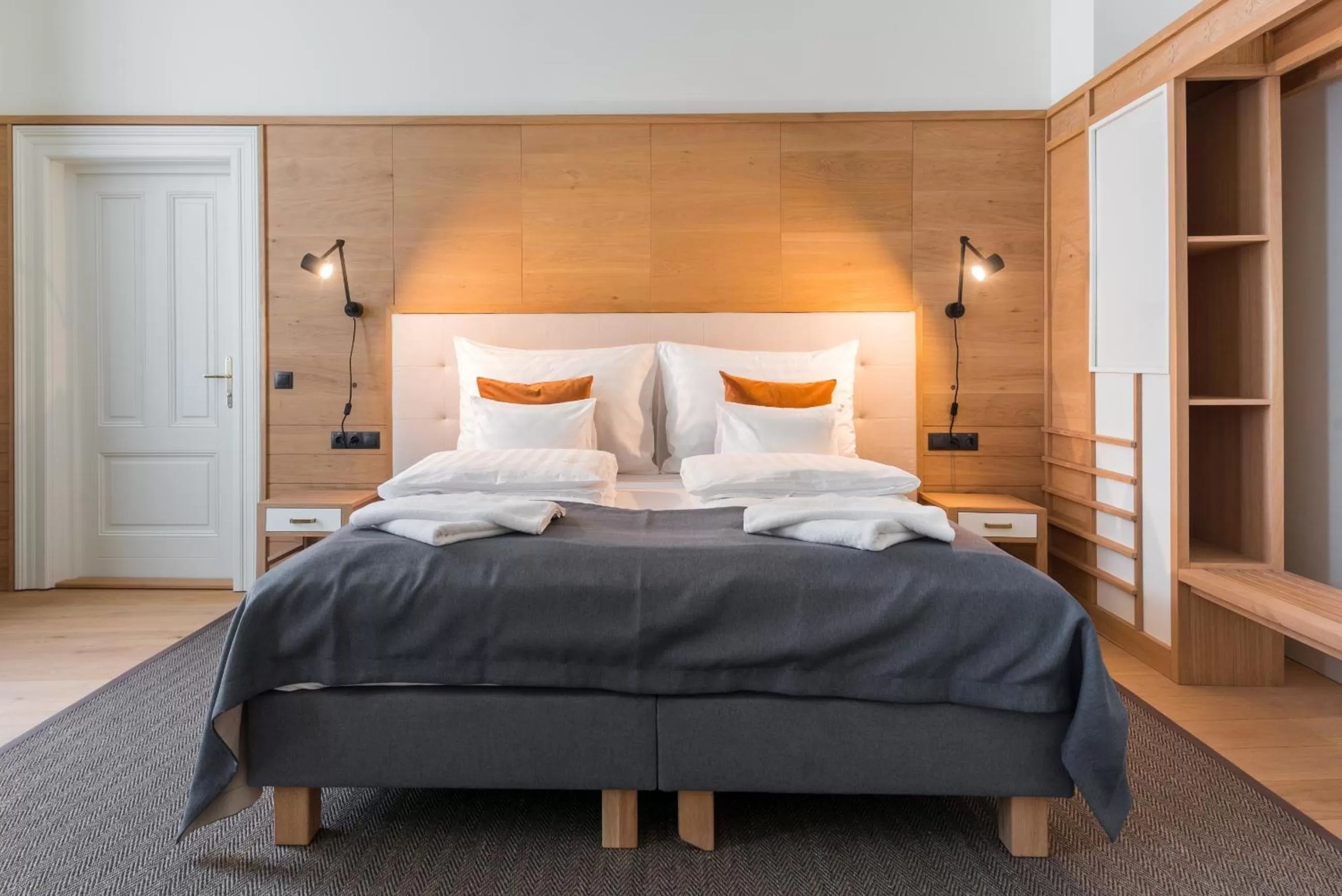 Bed in Isabella Boutique Hotel