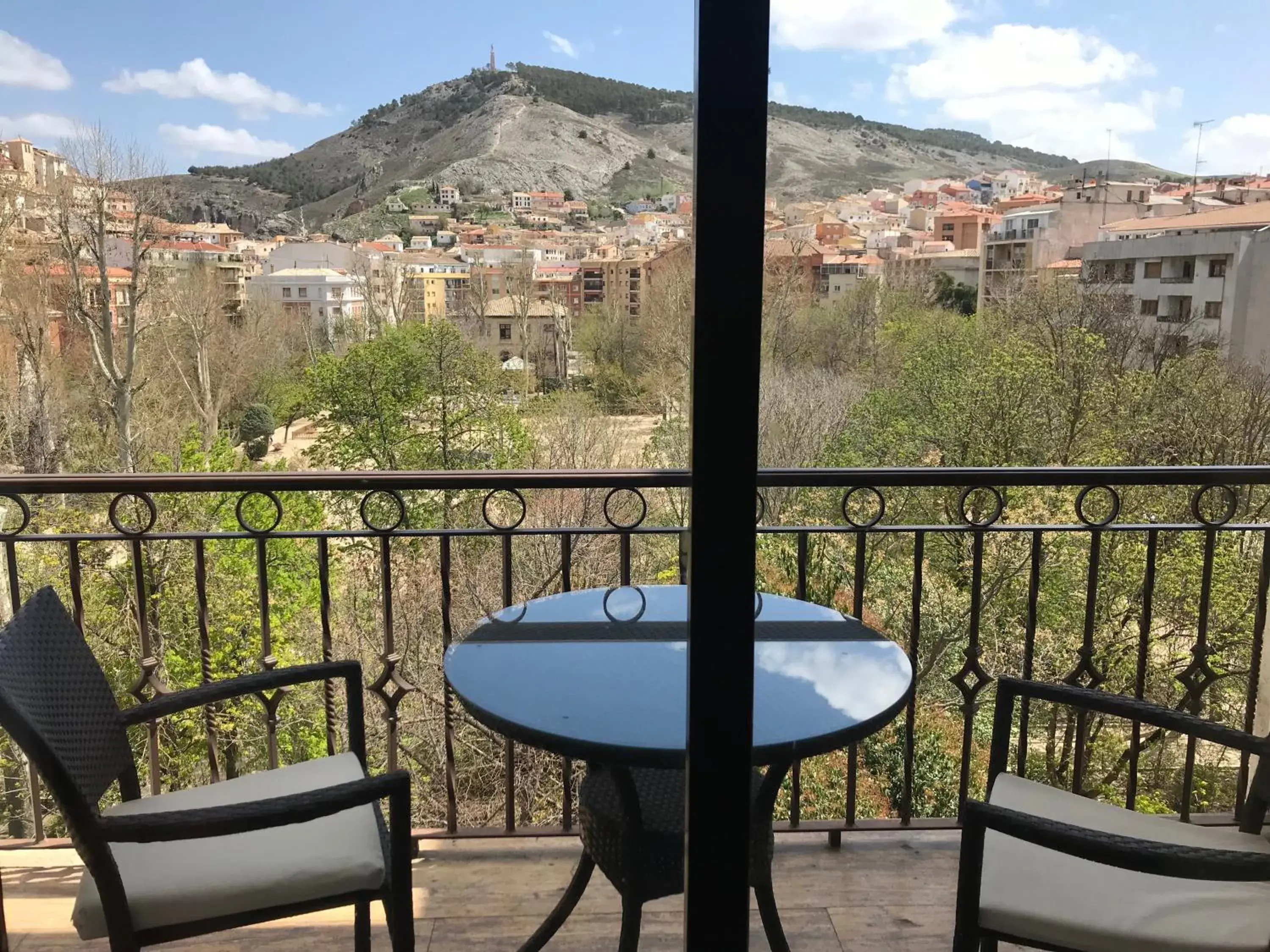 Balcony/Terrace in Hotel Alfonso VIII De Cuenca