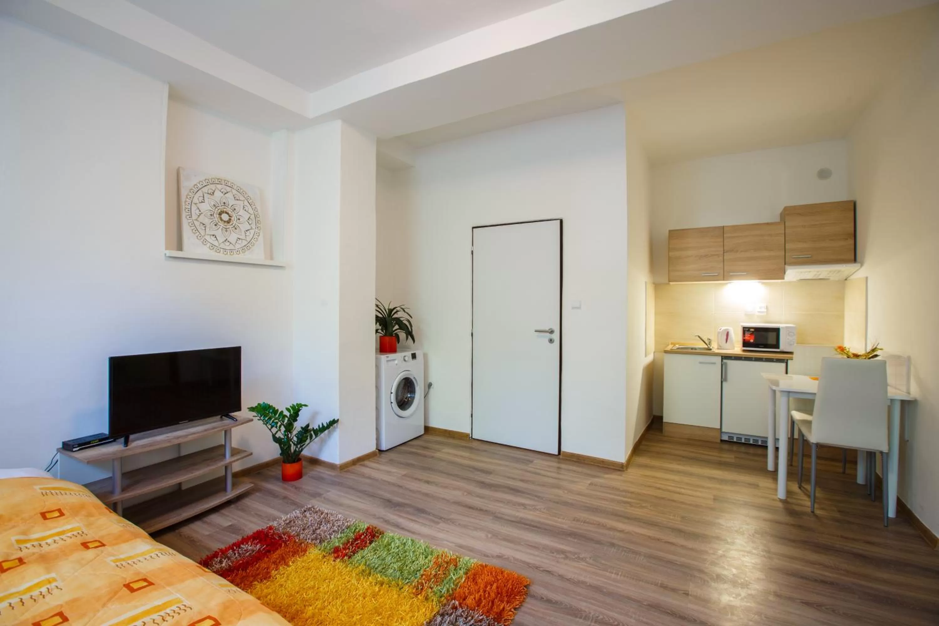 Decorative detail, Bed in Agro Complex Apartments