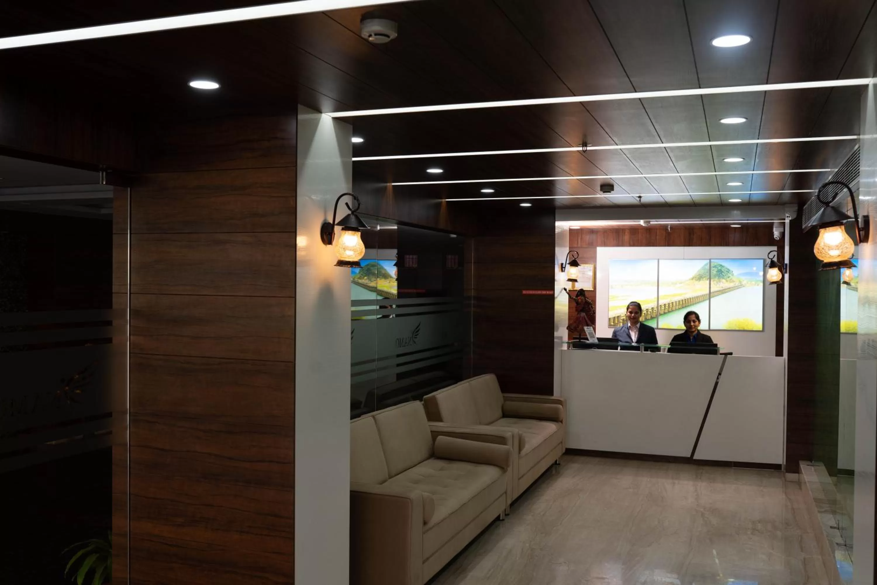 Lobby or reception in Hotel Namo Residency