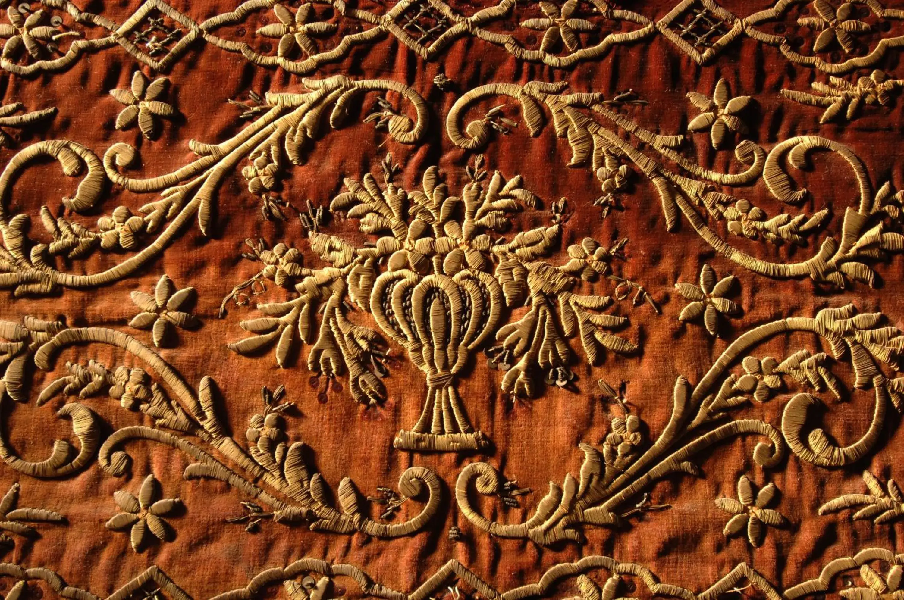 Decorative detail in Tuvana Hotel