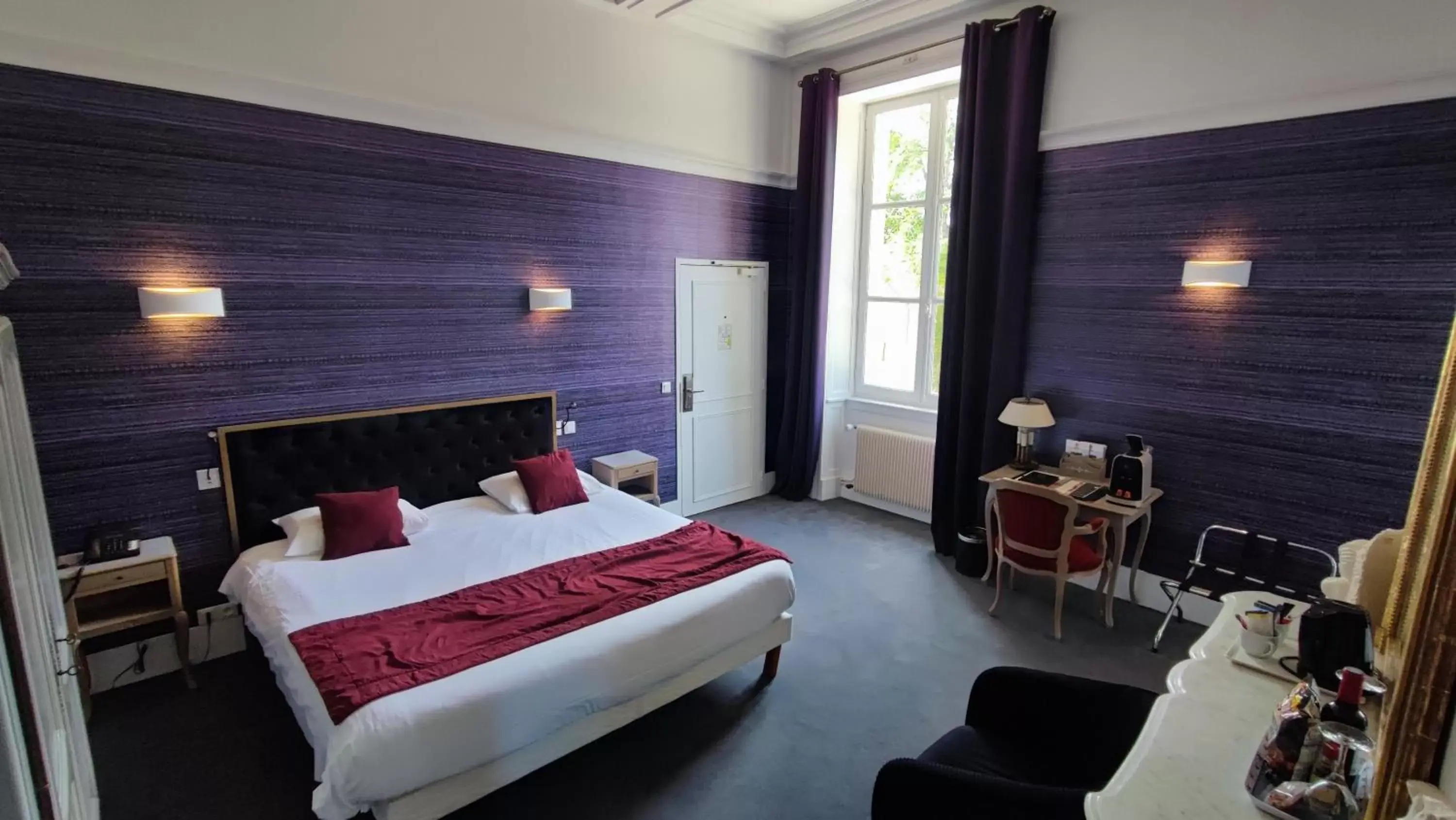 Bedroom in Château de Bellefontaine