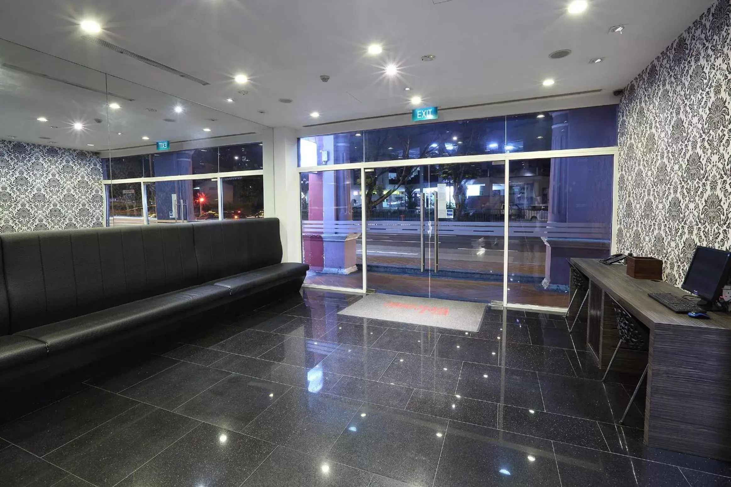 Lobby or reception in Value Hotel Nice Lobby or reception in Value Hotel Nice