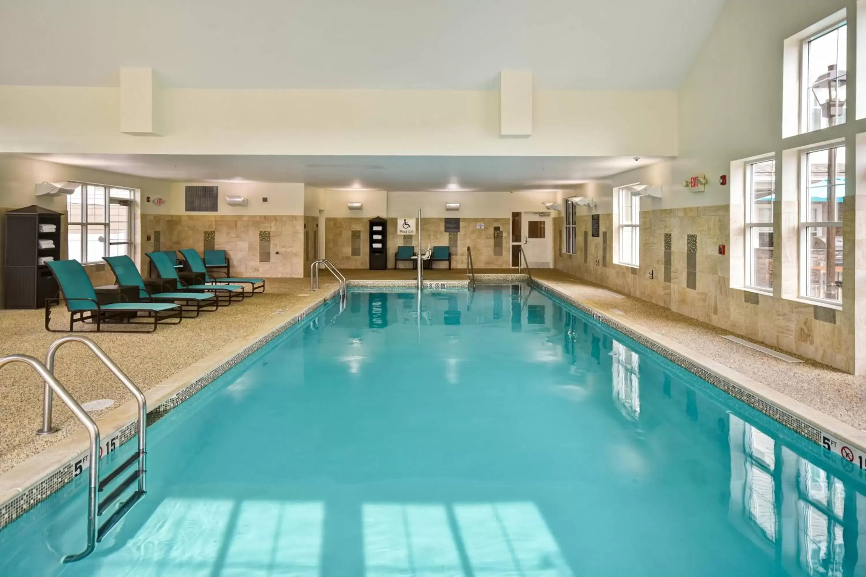 Swimming Pool in Residence Inn by Marriott Springfield Chicopee