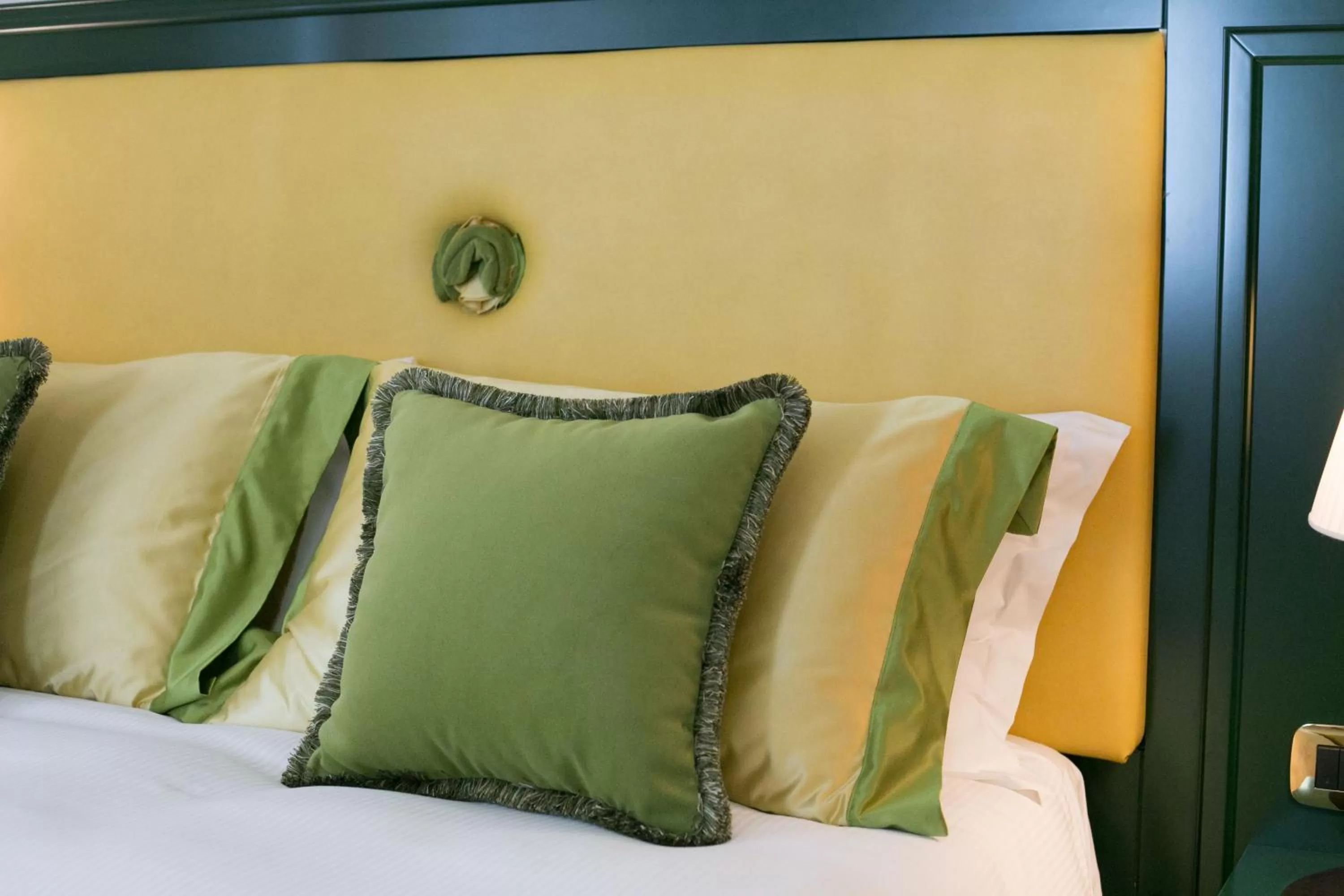 Bed in Ambra Cortina Luxury&Fashion Hotel
