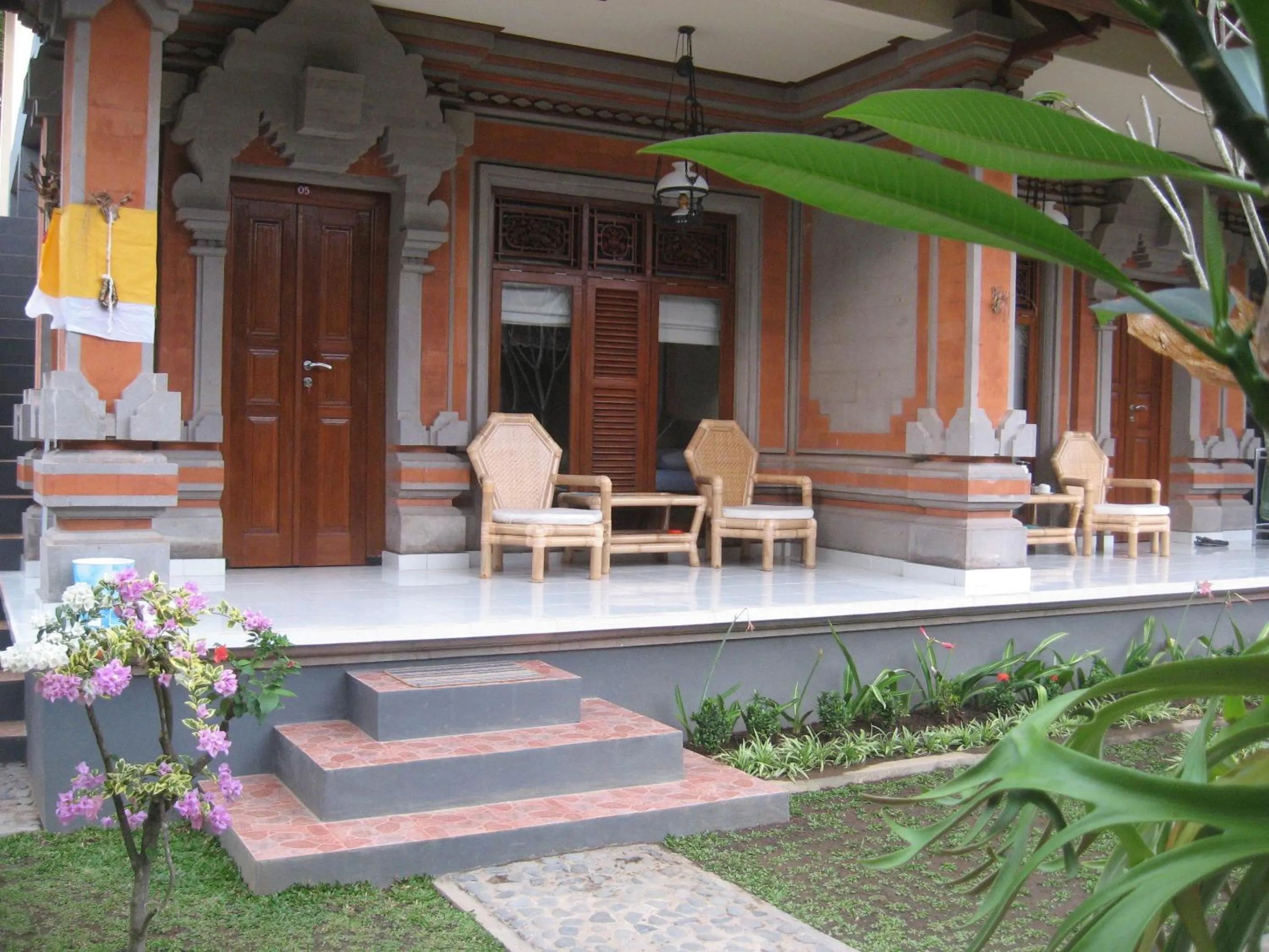 Patio in Nick's Homestay