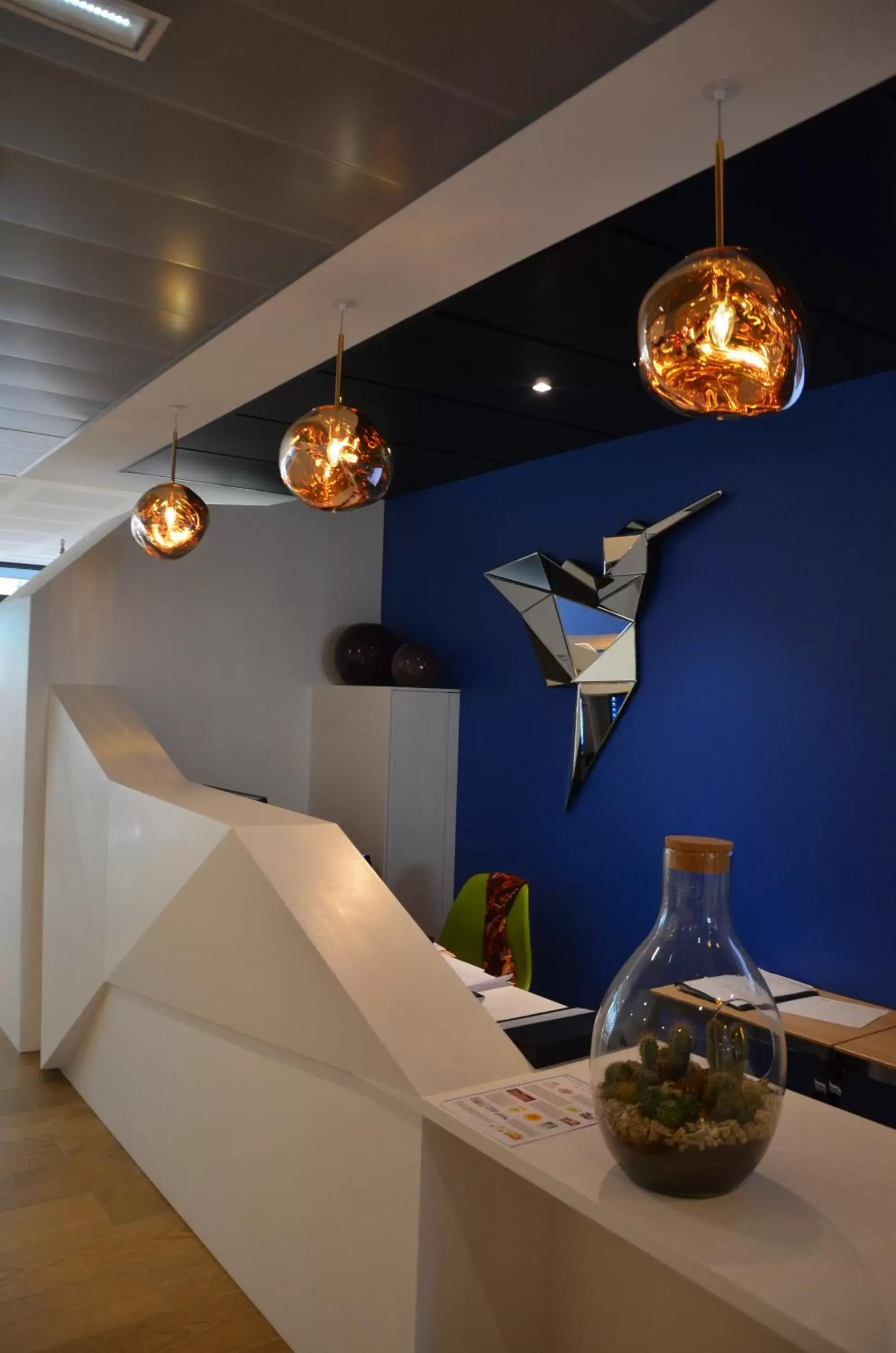 Lobby or reception in Hôtel ORIGAMI Lobby or reception in Hôtel ORIGAMI