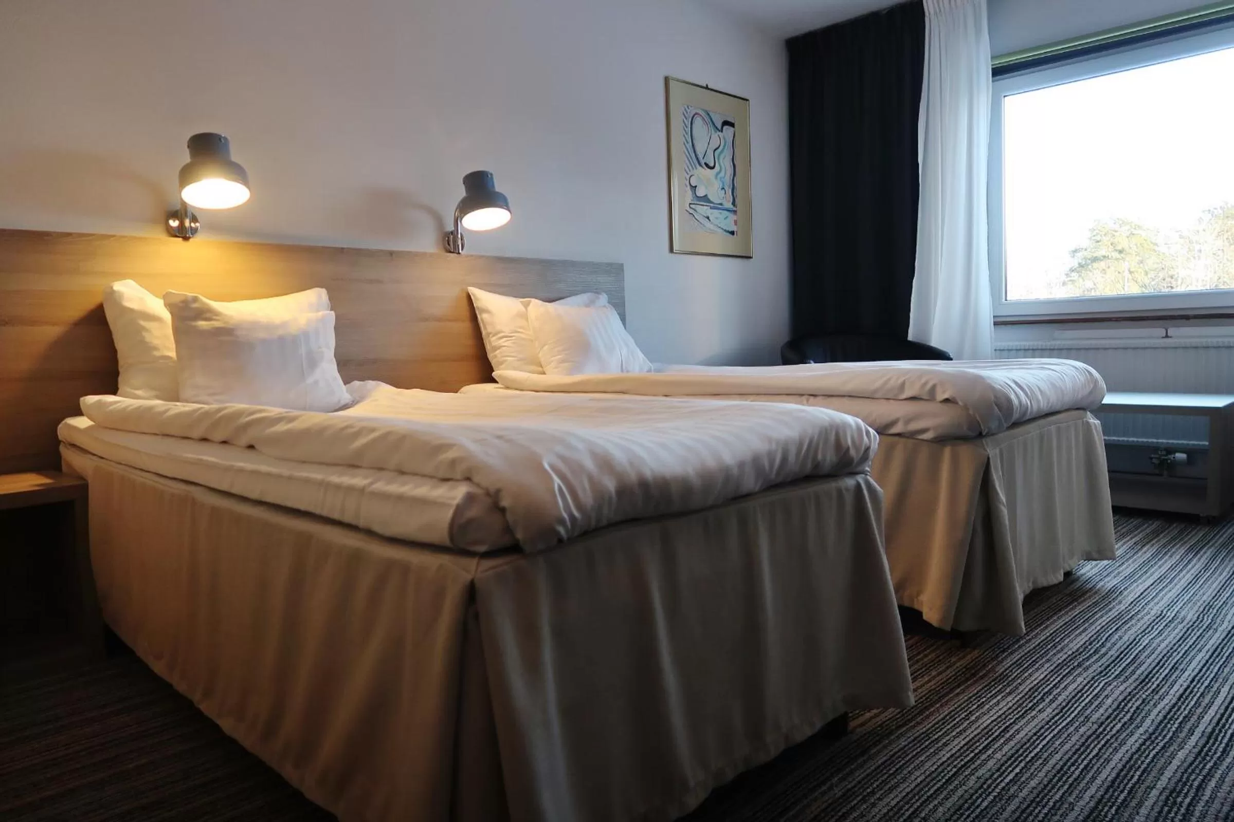 Bed in Optima Hotel Roslagen by Reikartz