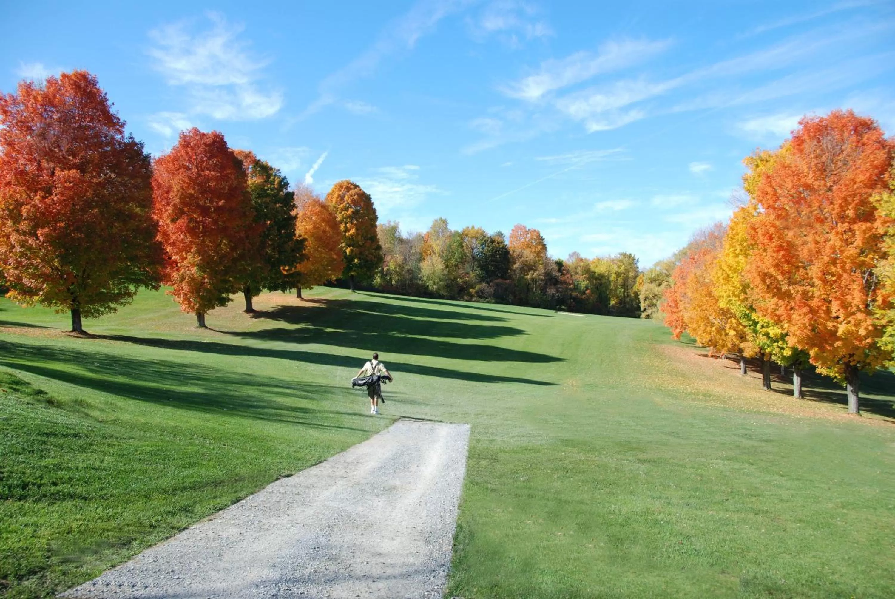 Golfcourse in Four Chimneys Inn