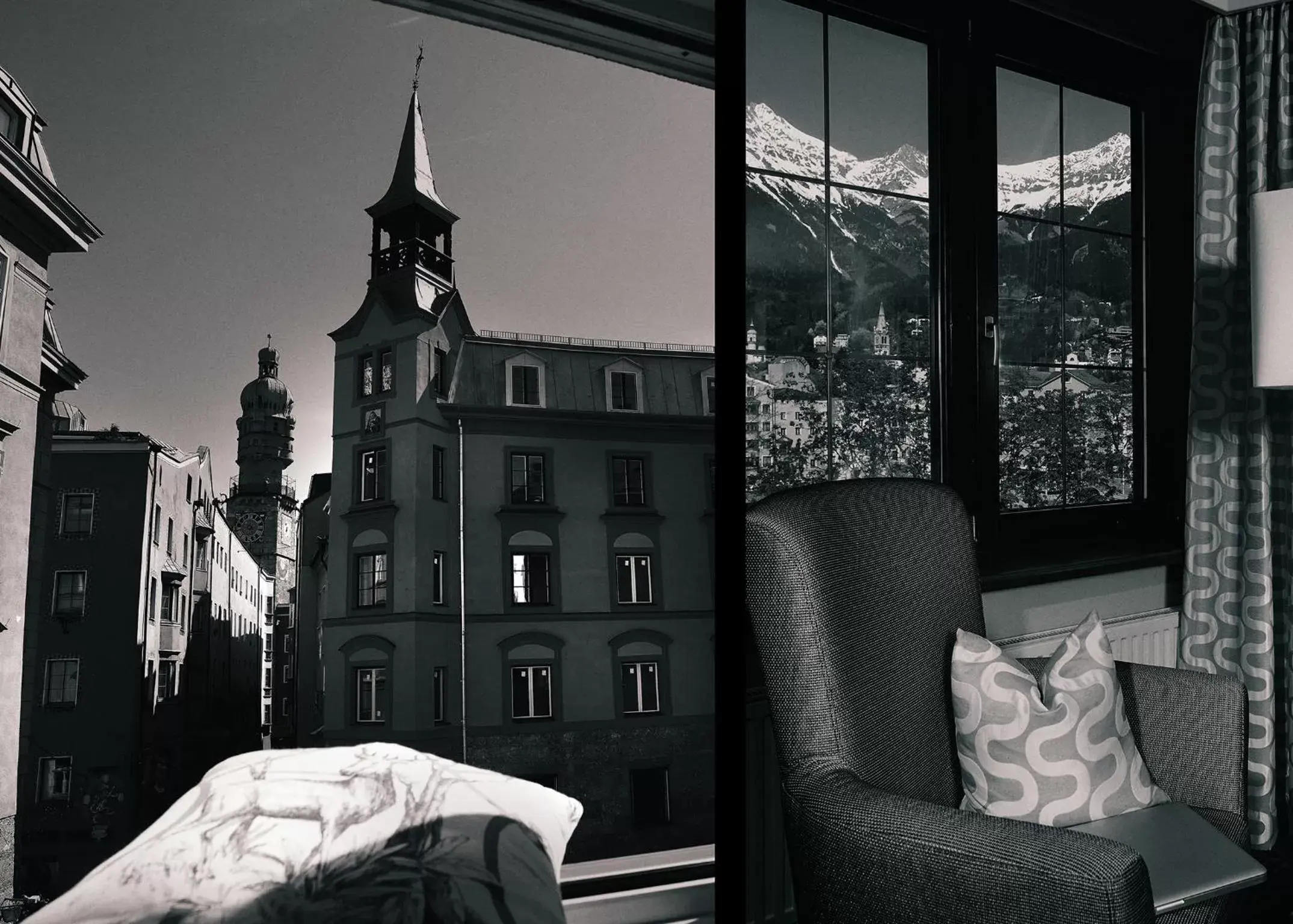 Landmark view in Hotel Innsbruck
