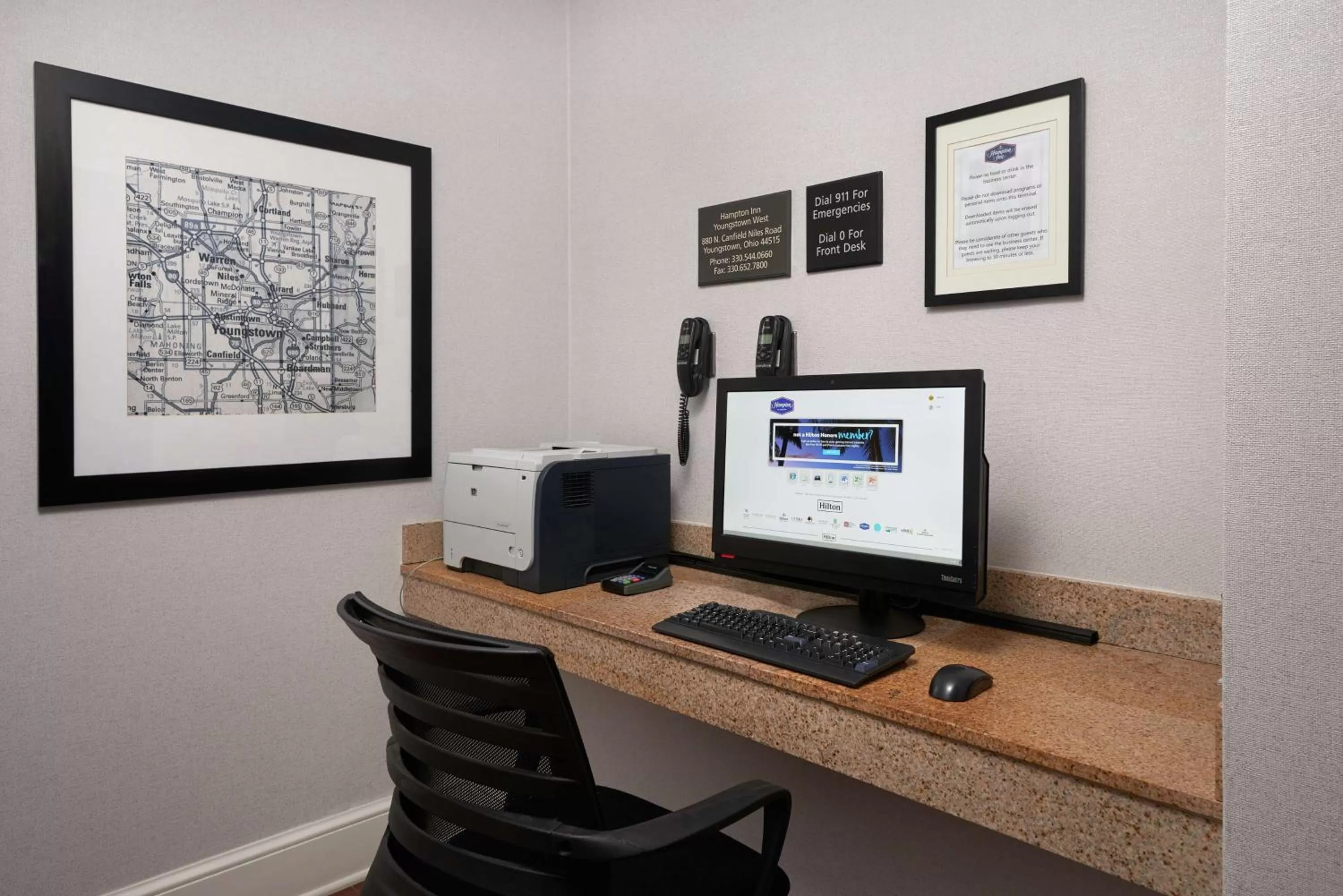 Business facilities in Hampton Inn by Hilton Youngstown-West I-80