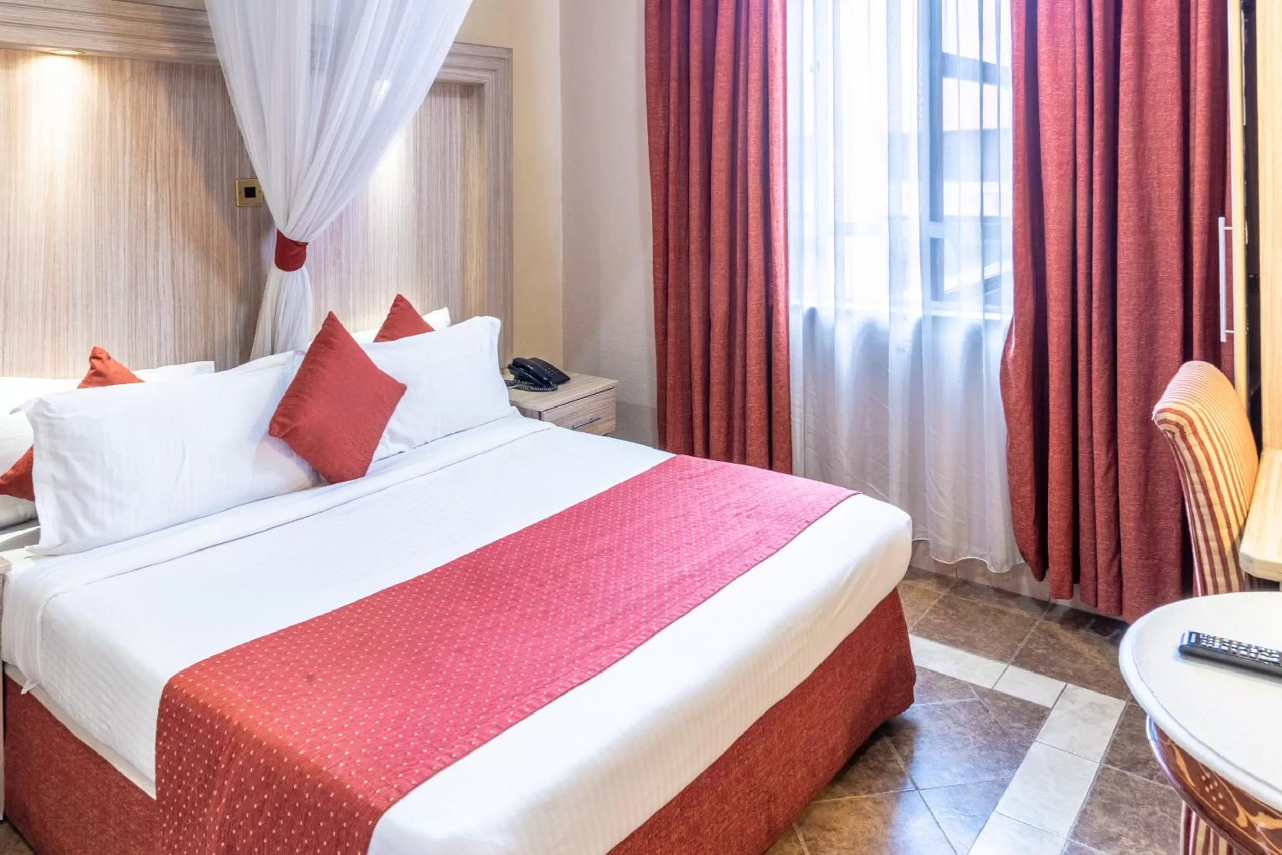 Bed in Hotel Waterbuck