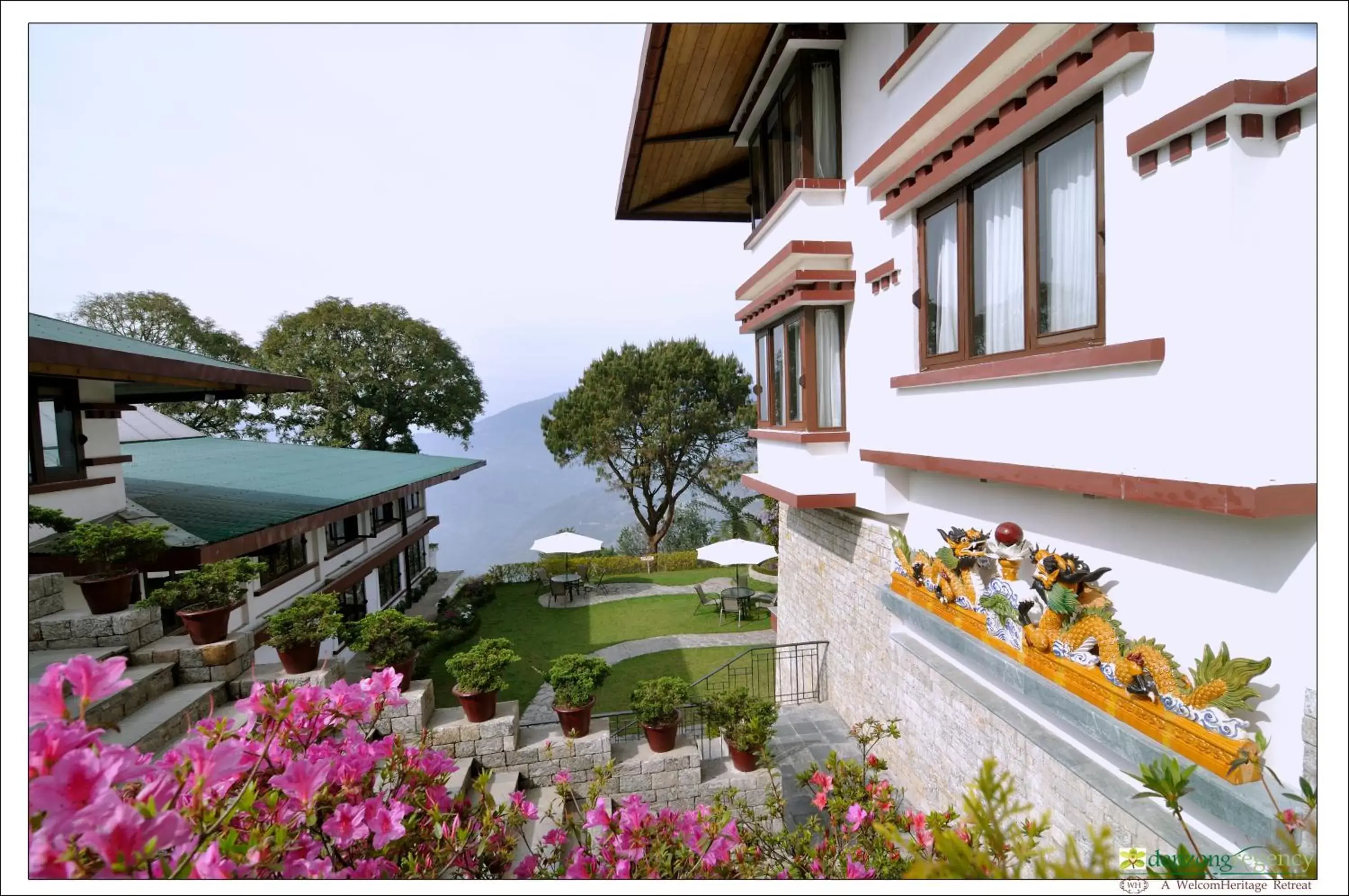 Day, Balcony/Terrace in Denzong Regency- Luxury Mountain Retreat Spa & Casino