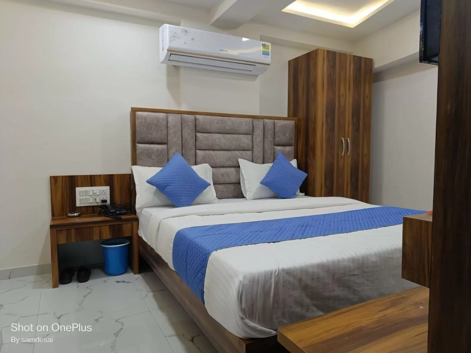 Bed in HOTEL ROYAL GRAND