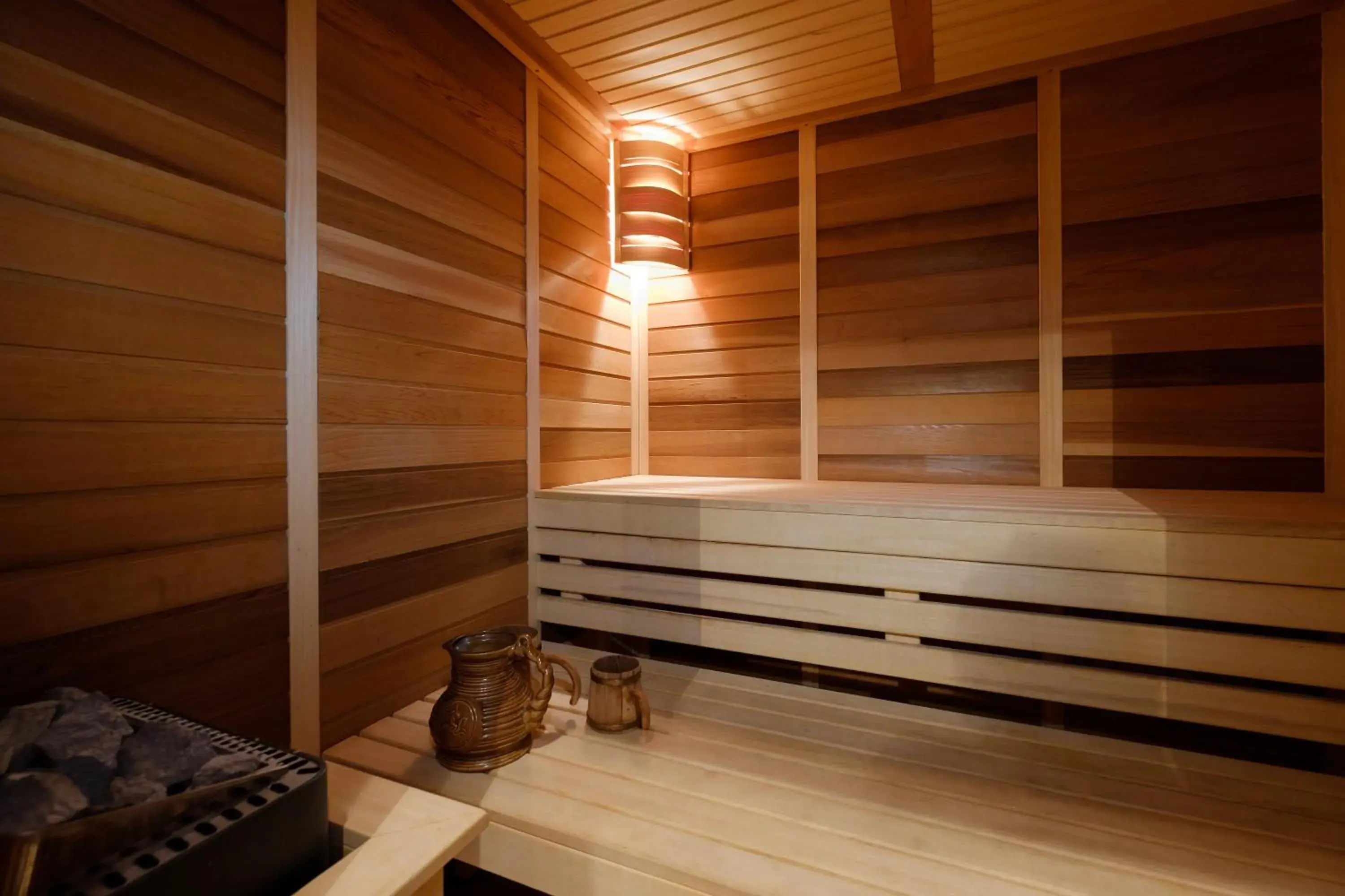 Sauna in Apart Hotel K