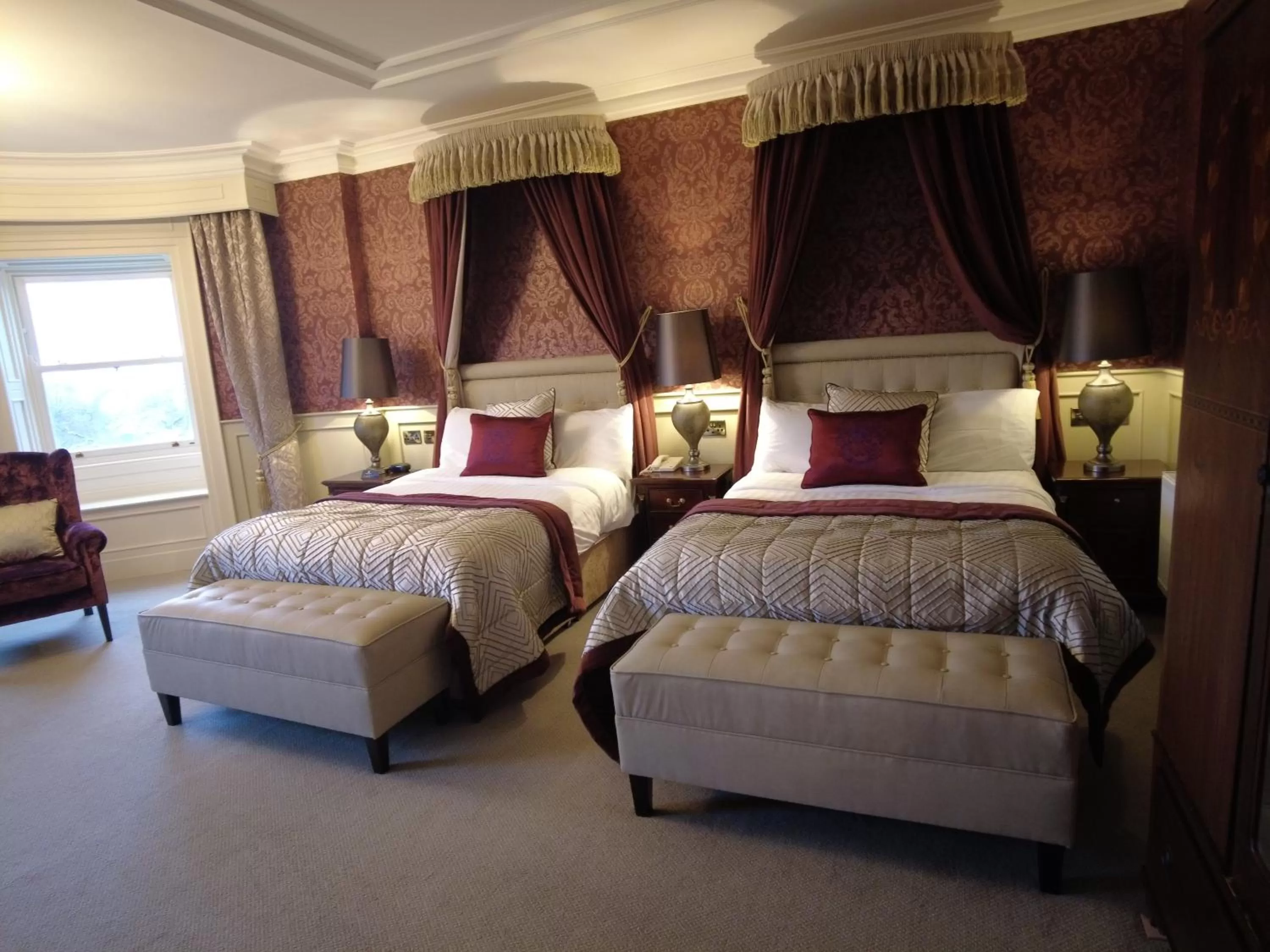 Bed in Ballyseede Castle