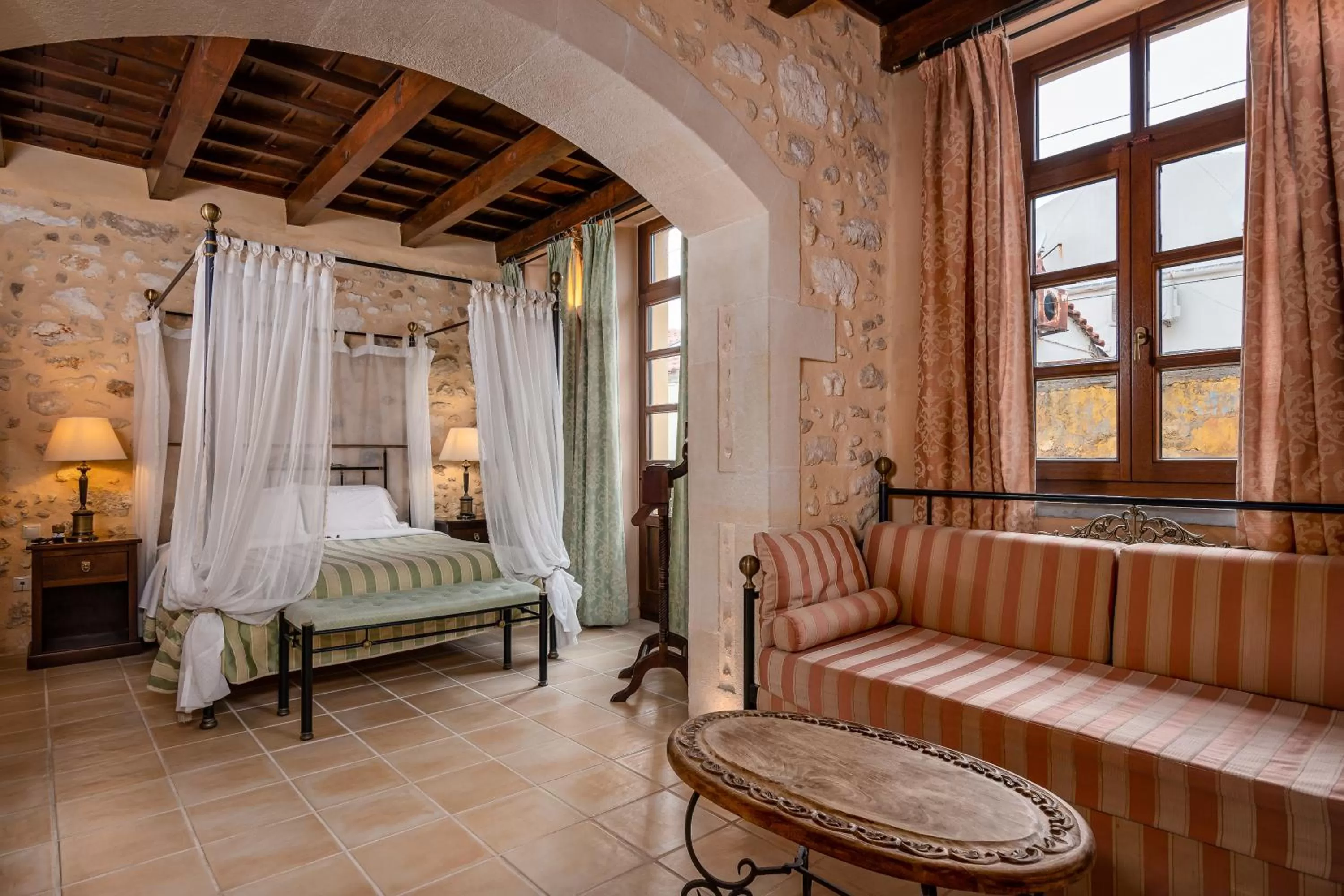 Photo of the whole room, Bed in Palazzino Di Corina