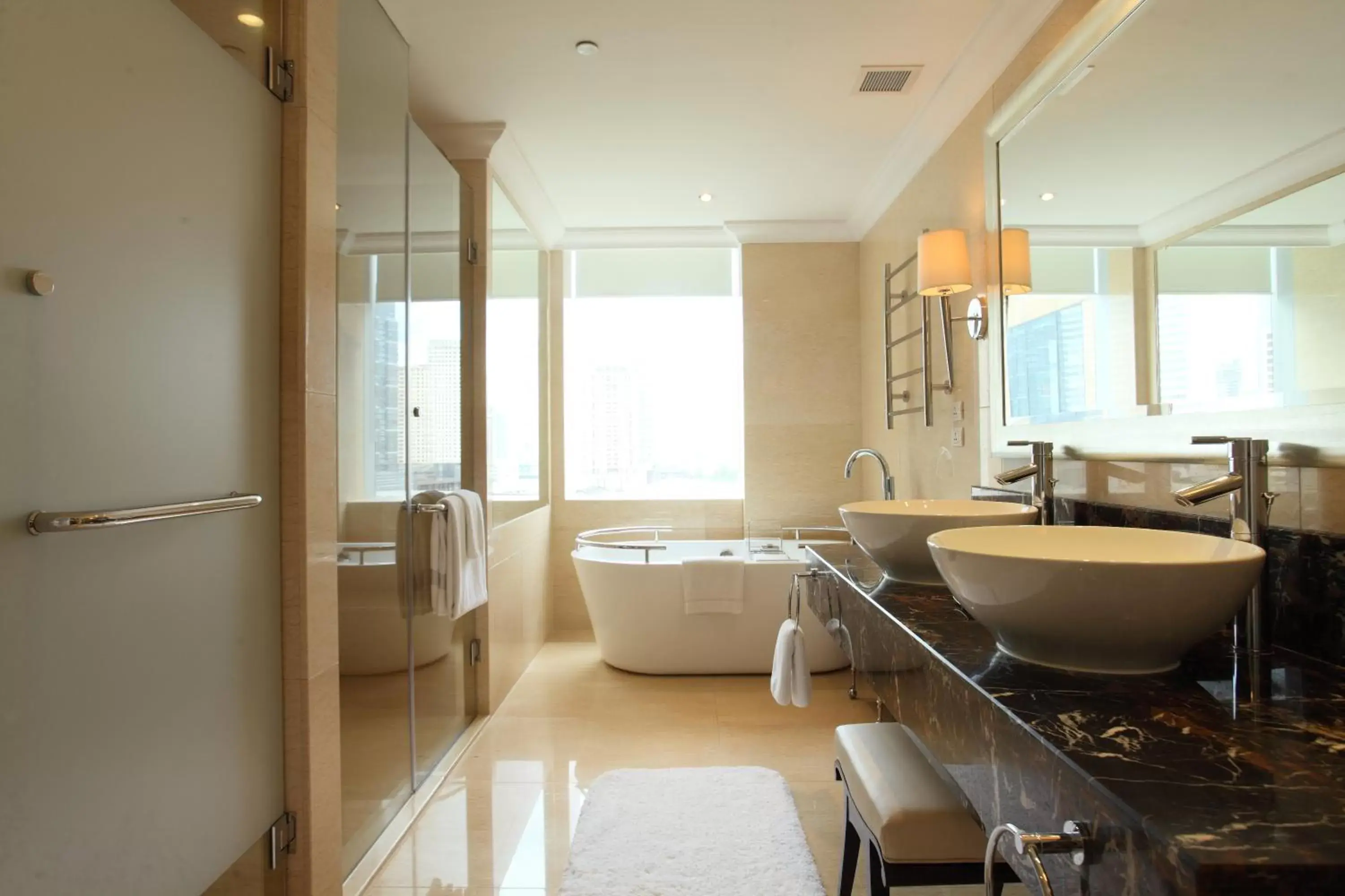 Shower, Bathroom in Raffles Makati