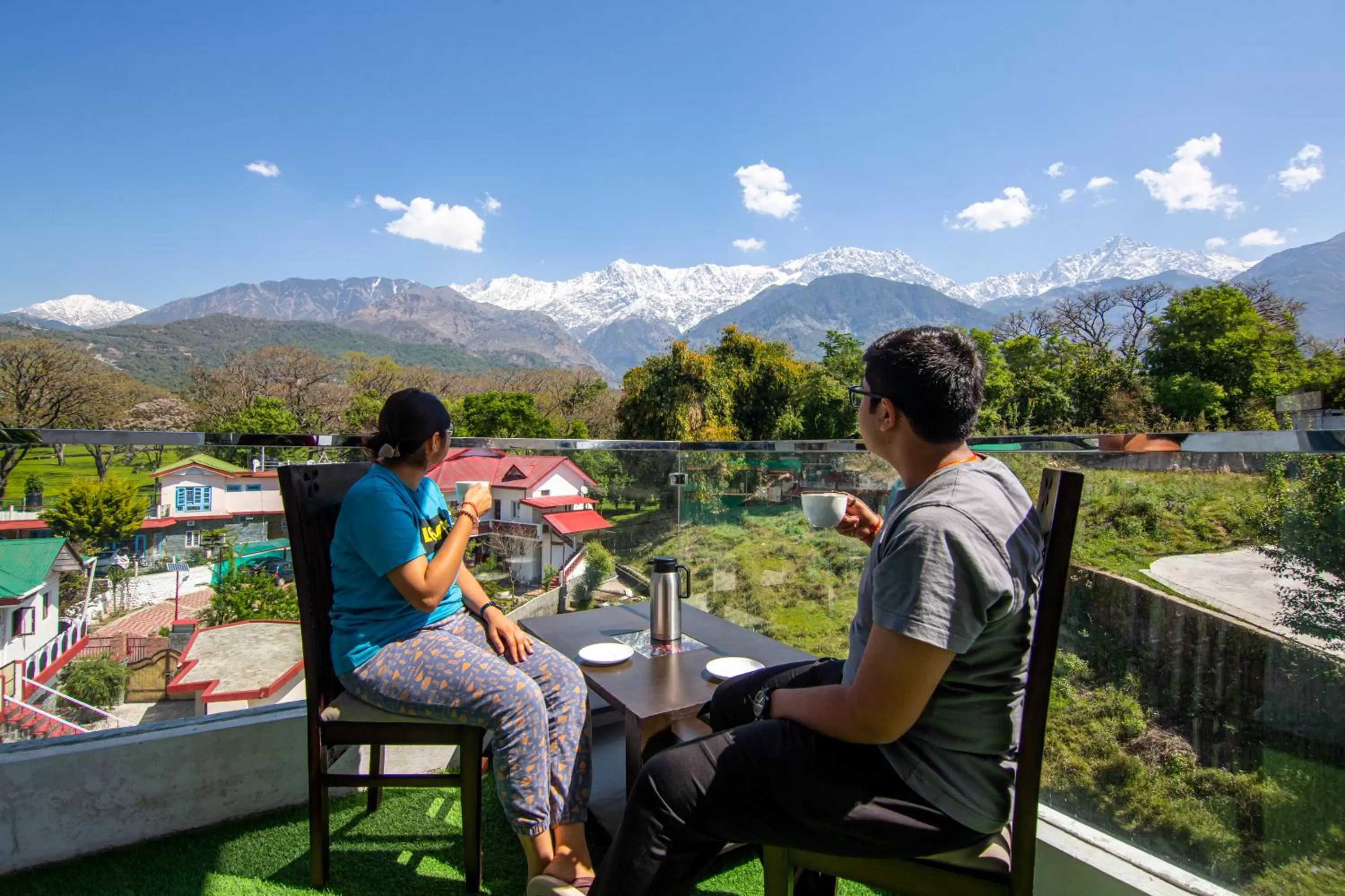 Mountain view in Treebo Ortus Residency