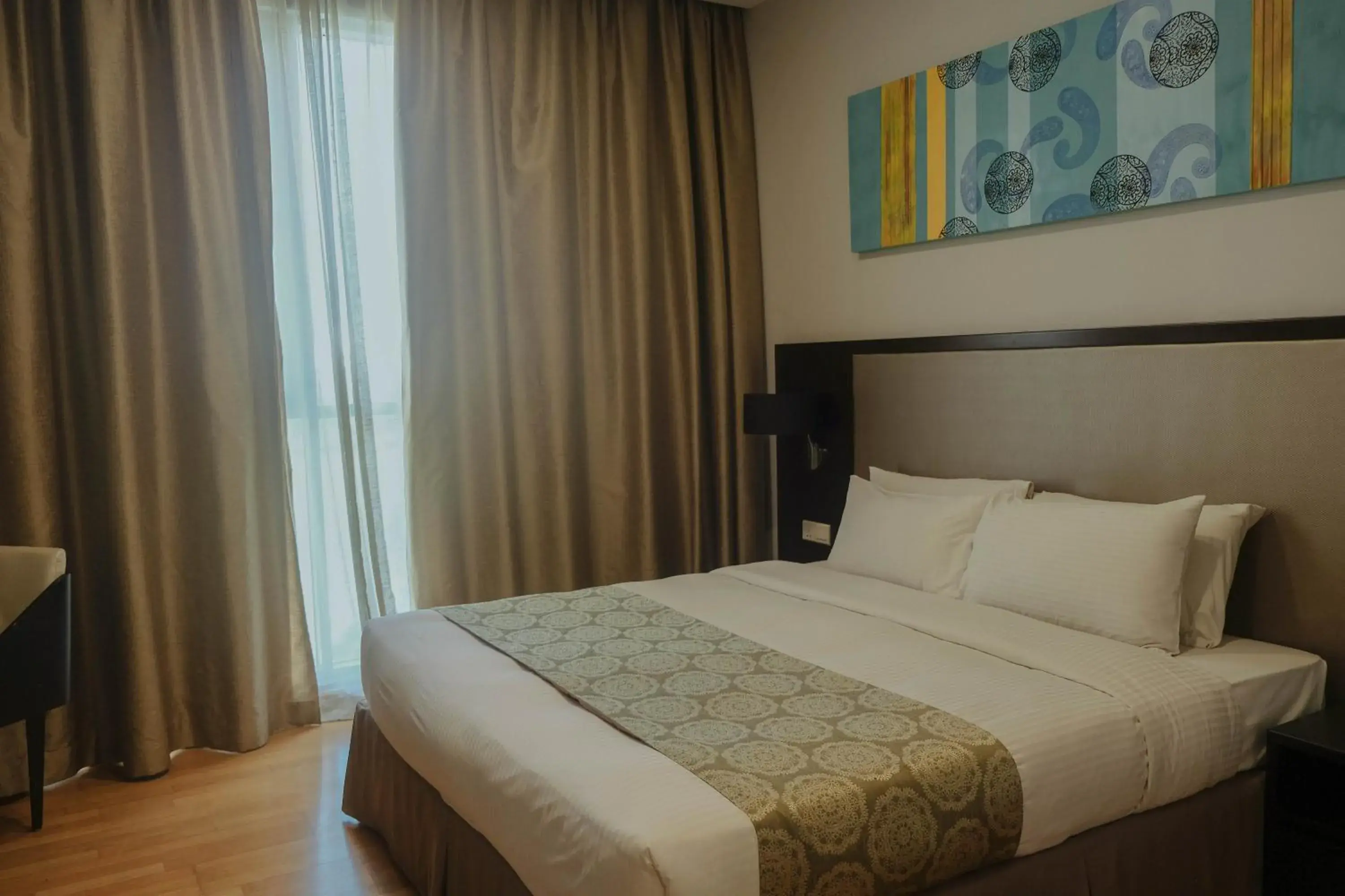 Bed in Trinidad Suites Johor, Trademark Collection by Wyndham