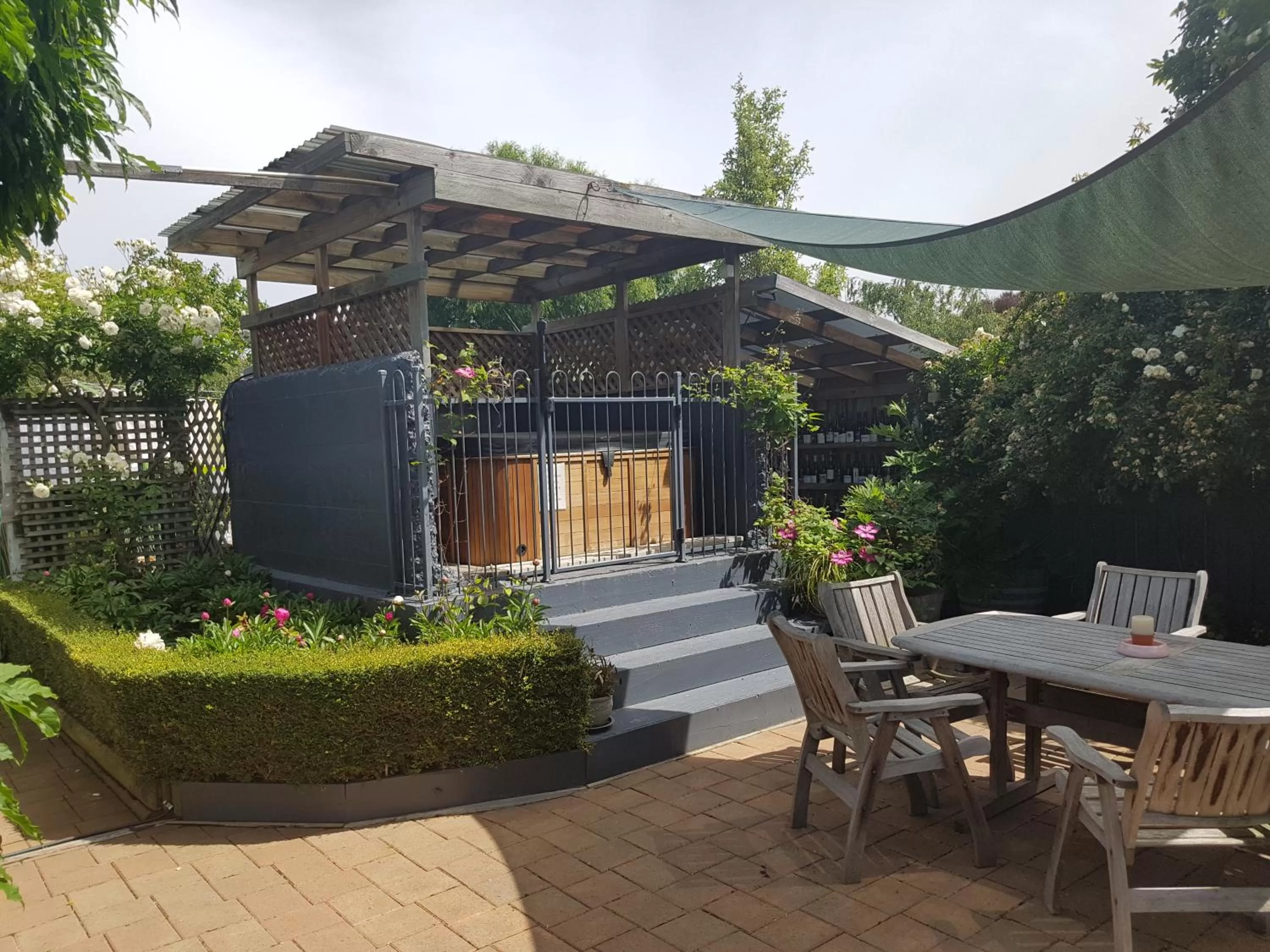 BBQ facilities in Olde Mill House B&B & Bike2Wine cycle hire