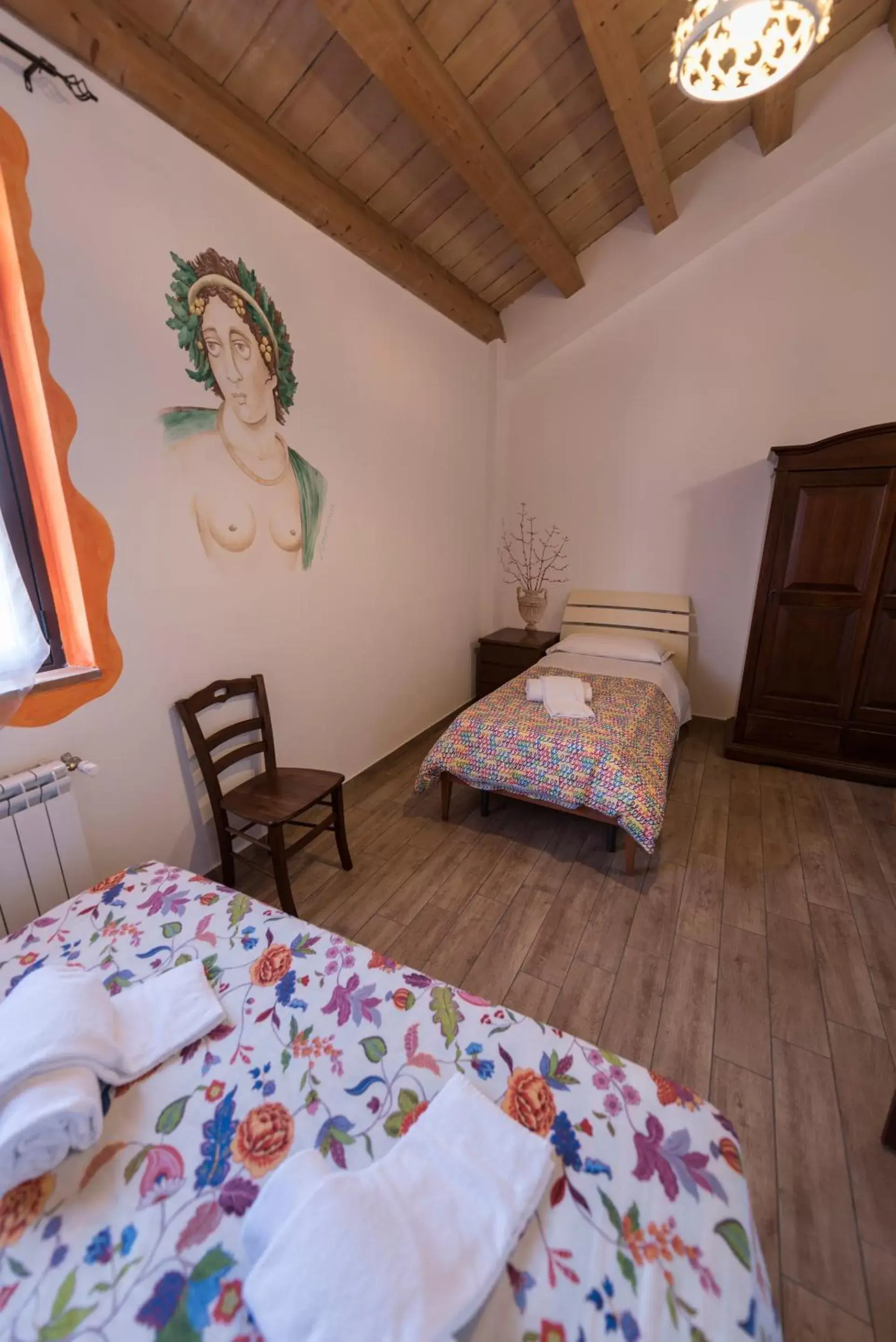 Photo of the whole room, Bed in La Casa Rossa Country House