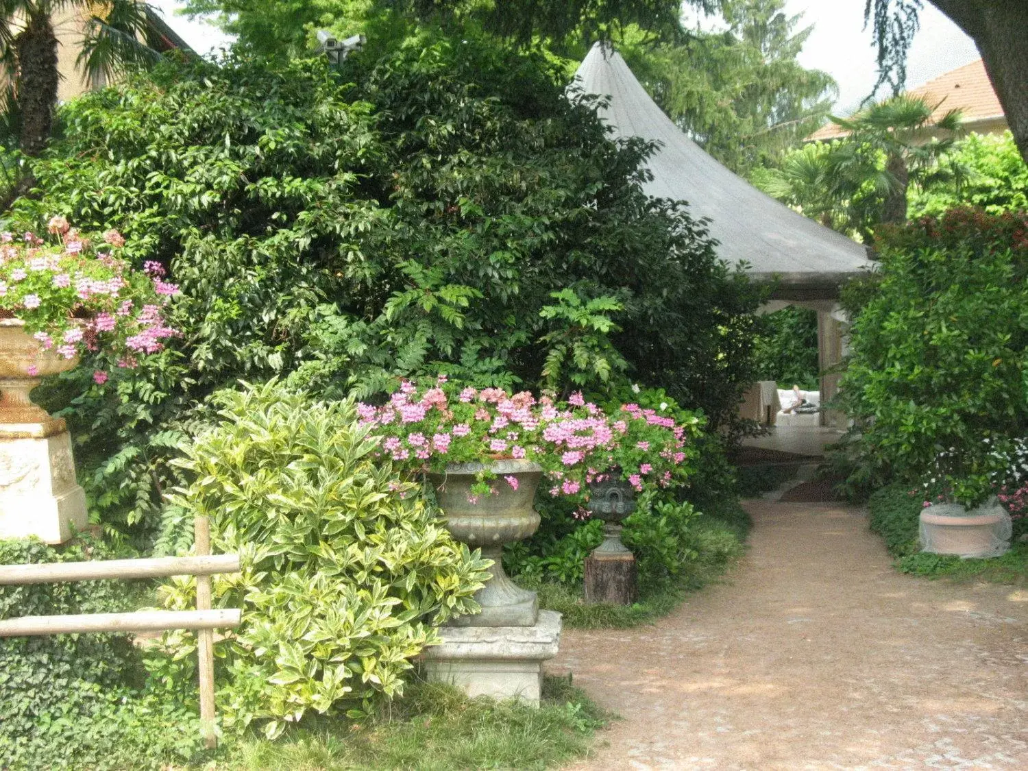 Garden in Hotel La Bussola