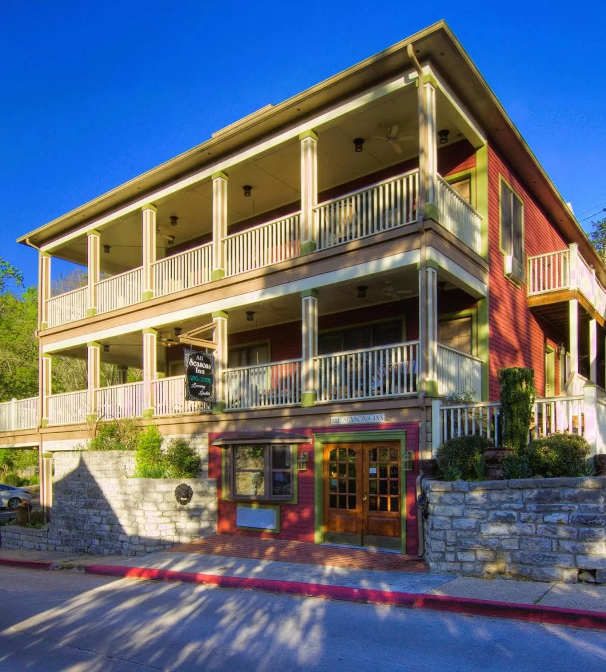 Property building in All Seasons Inn