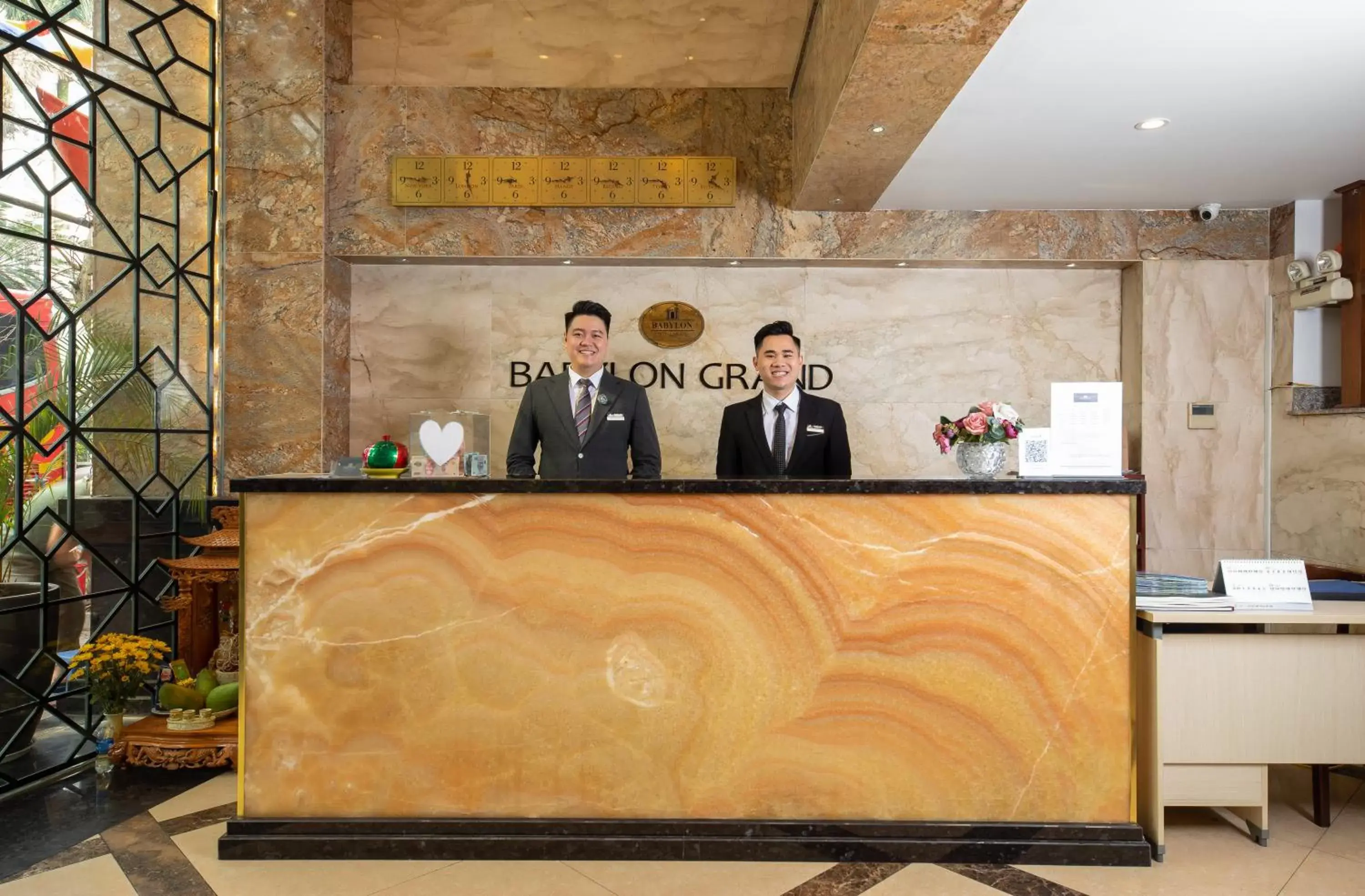 Lobby or reception in Babylon Grand Hotel & Spa