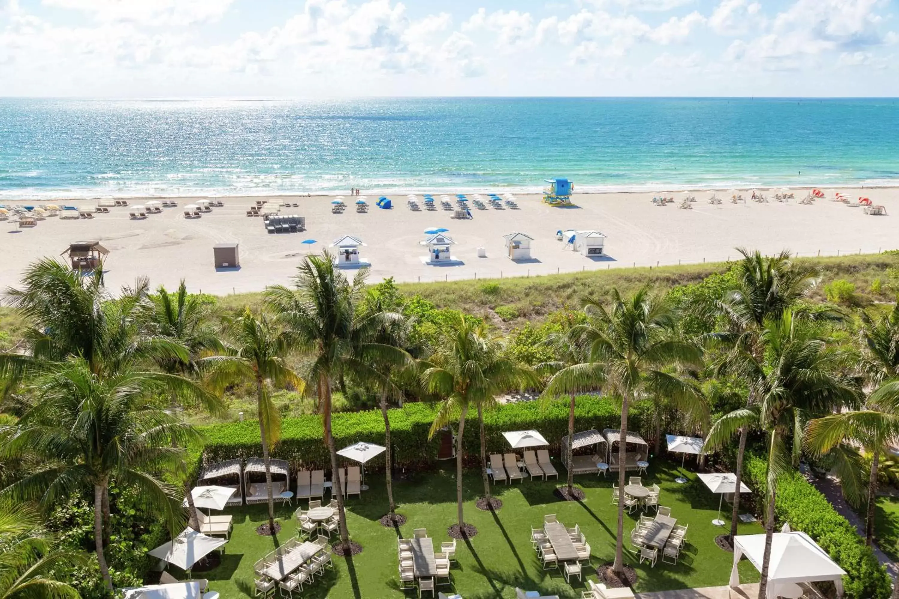 Pool view, Bird's-eye View in Hilton Bentley Miami/South Beach
