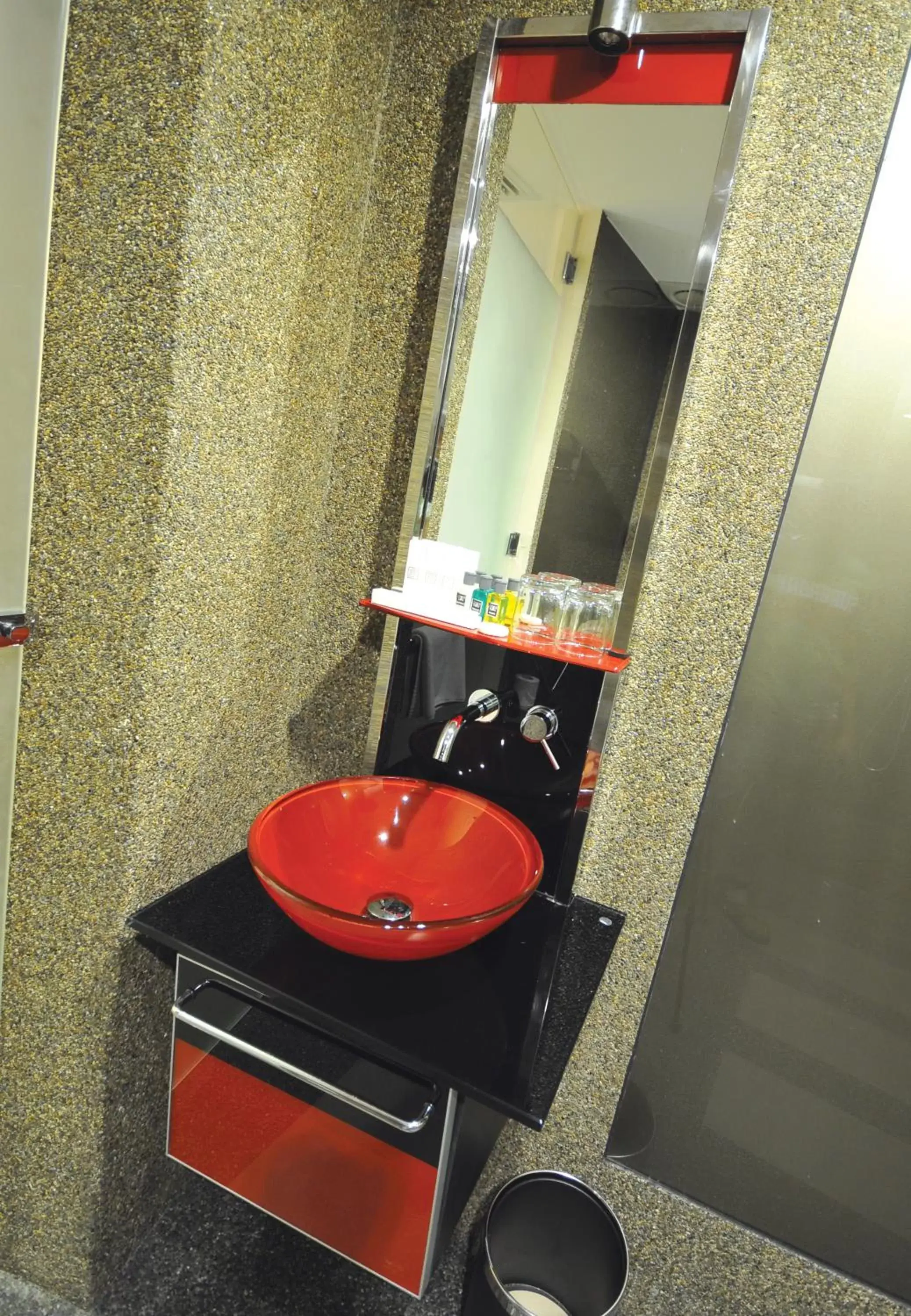 Decorative detail, Bathroom in The Sterling Boutique Hotel Melaka