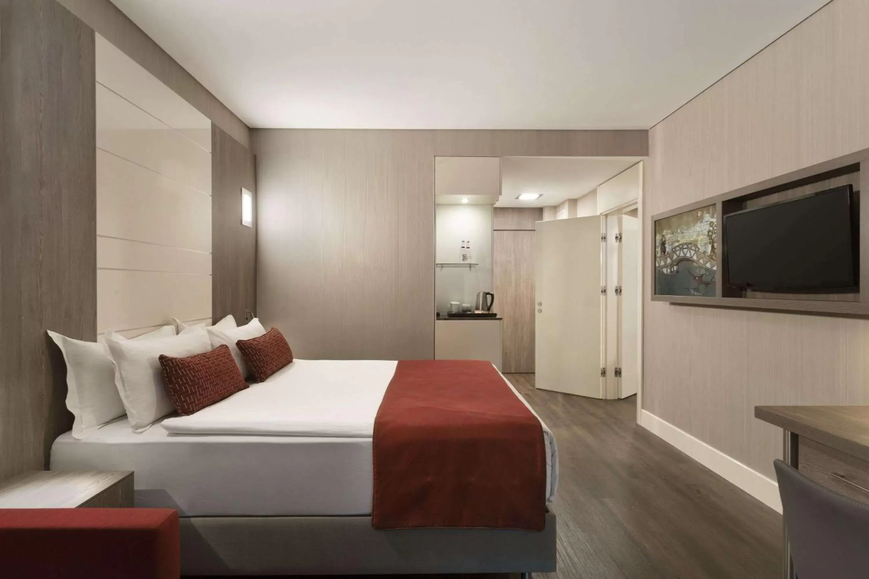 Photo of the whole room, Bed in Ramada Encore Istanbul Bayrampasa