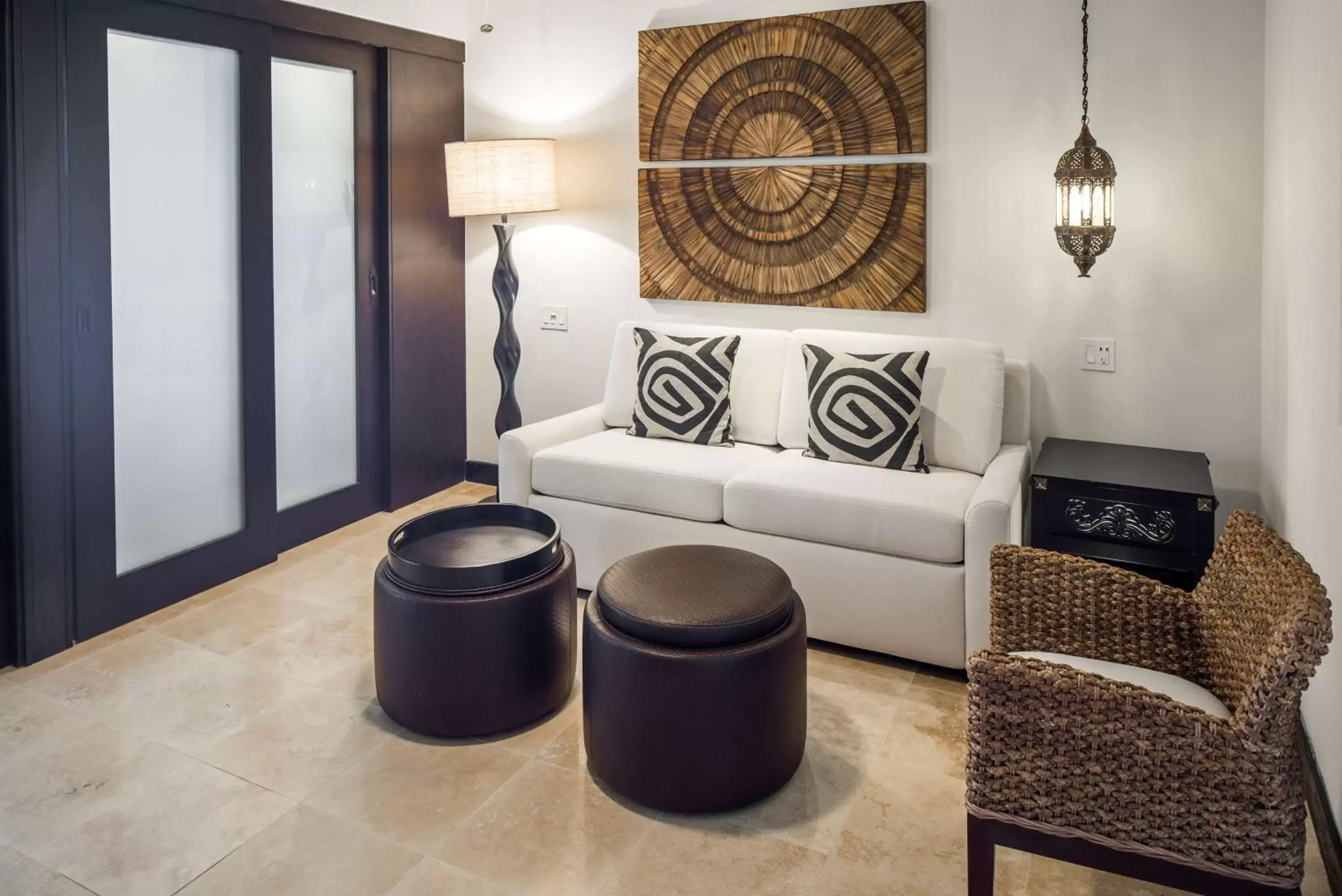 Living room, Seating Area in Hilton Vacation Club Cabo Azul Los Cabos