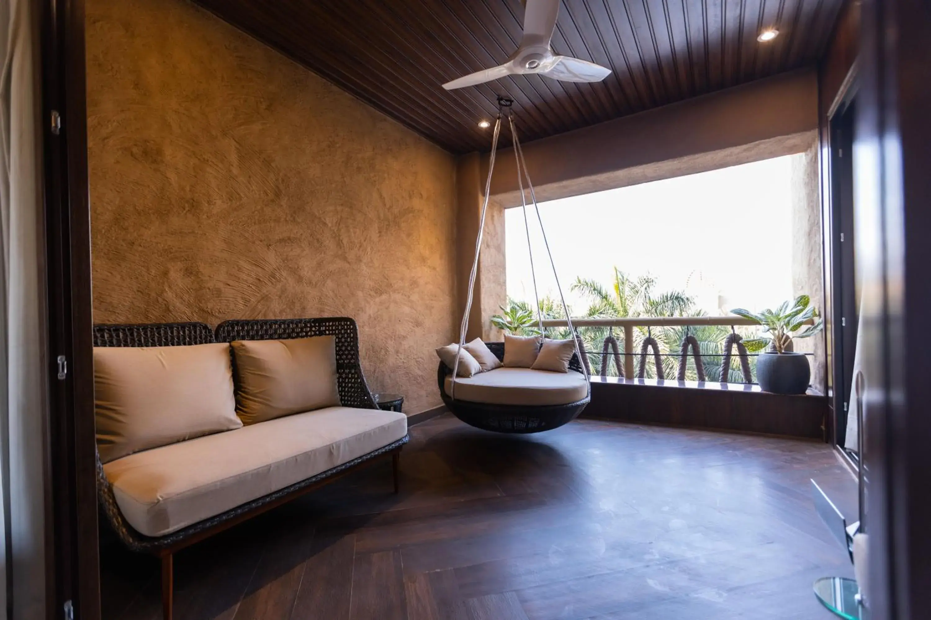 Balcony/Terrace, Seating Area in The Corinthians Resort & Club