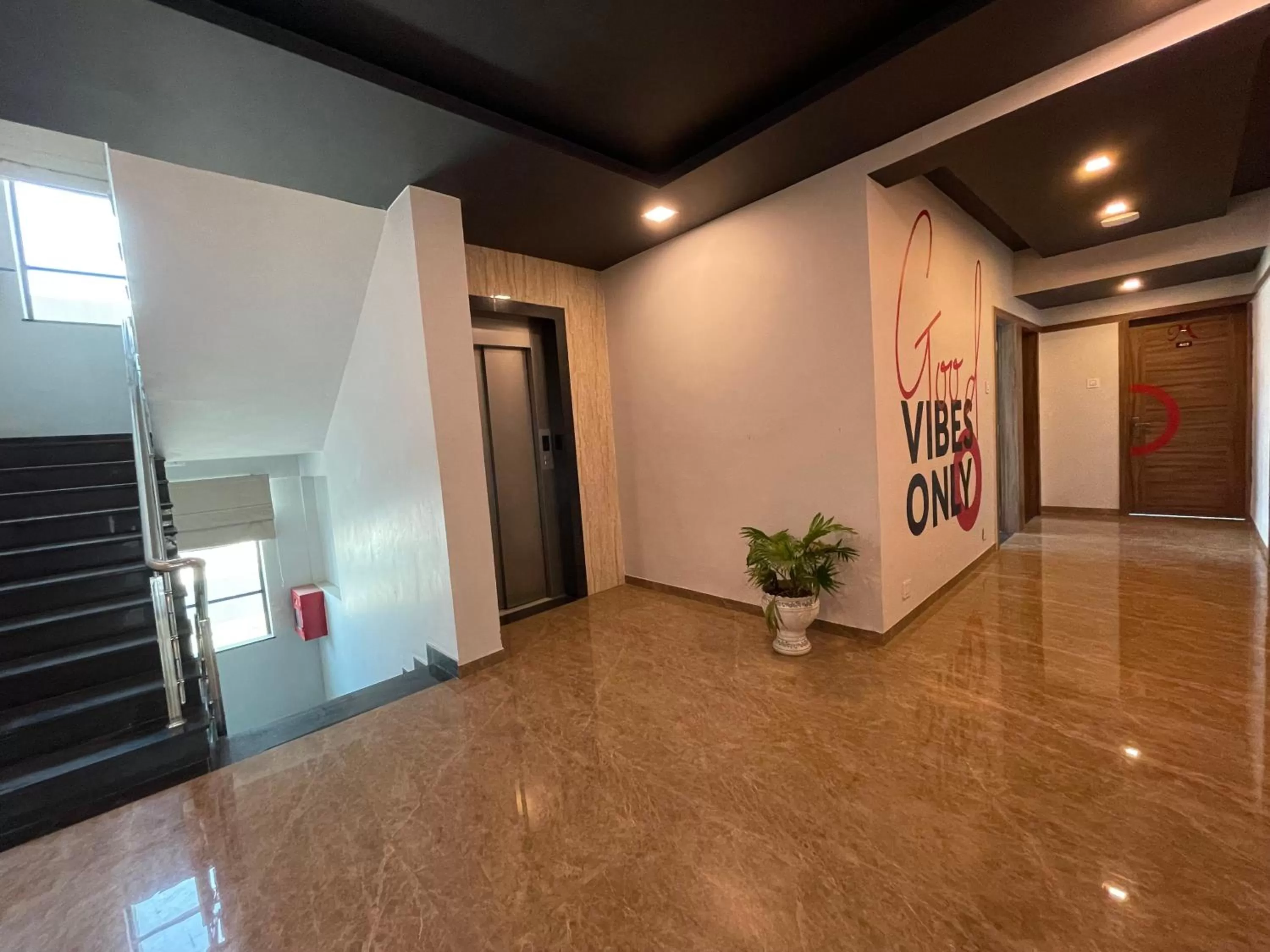 Lobby or reception in Manomay Homes